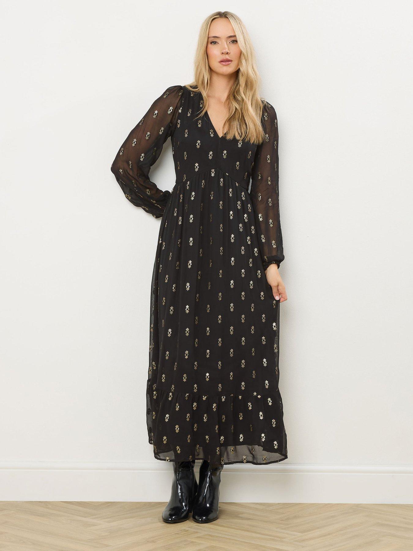 long-tall-sally-sequin-spot-smock-midaxi-dress-blackback