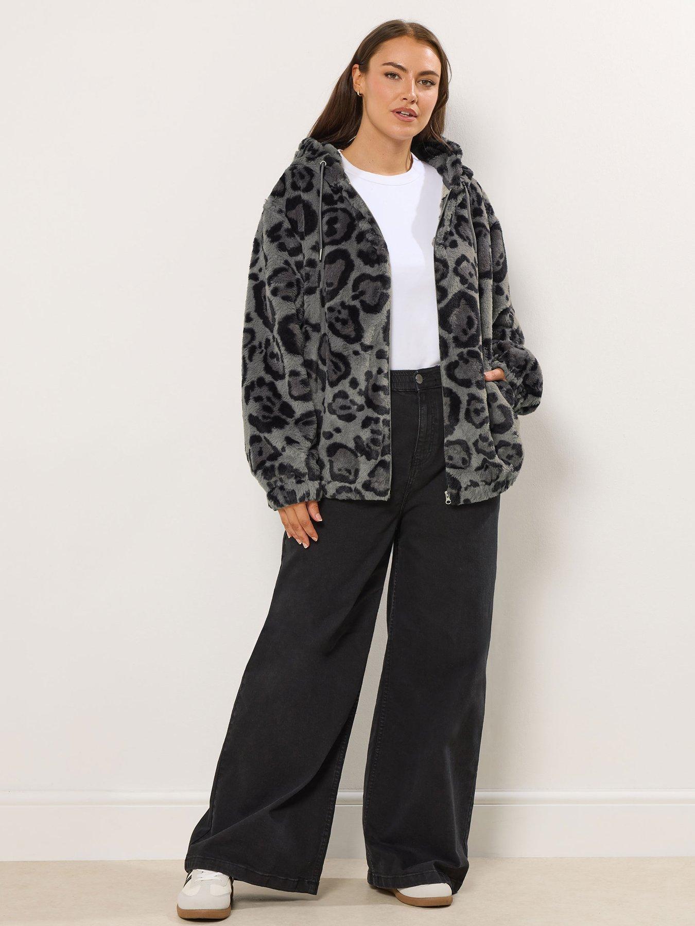 yours-curve-faux-fur-zip-thru-hooded-jacket--greyback