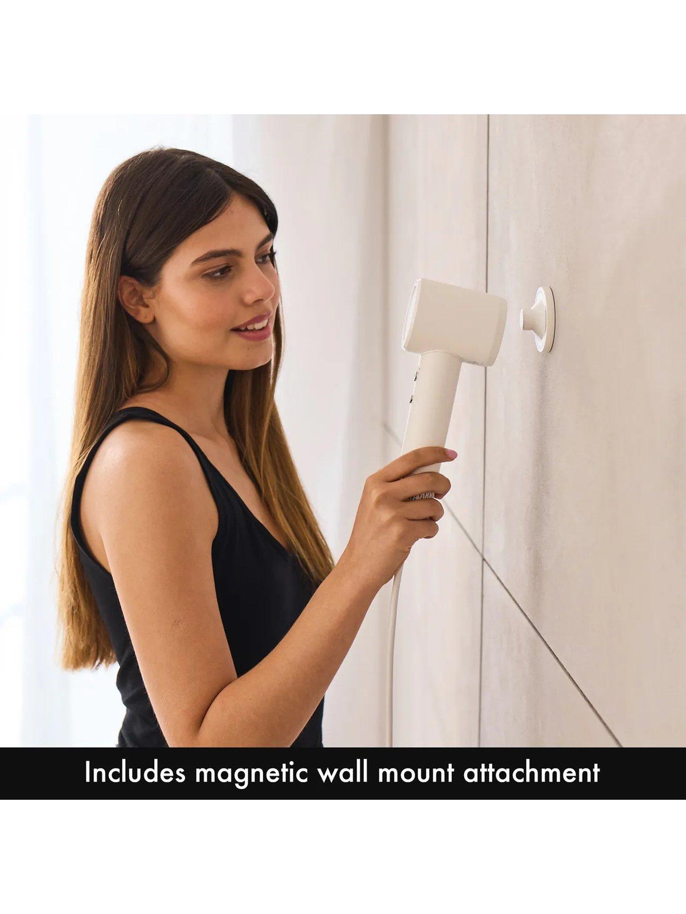 Image 6 of 7 of AirCraft IONIC Hair Dryer with Digital Motor &amp; Heatpulse -&nbsp;White