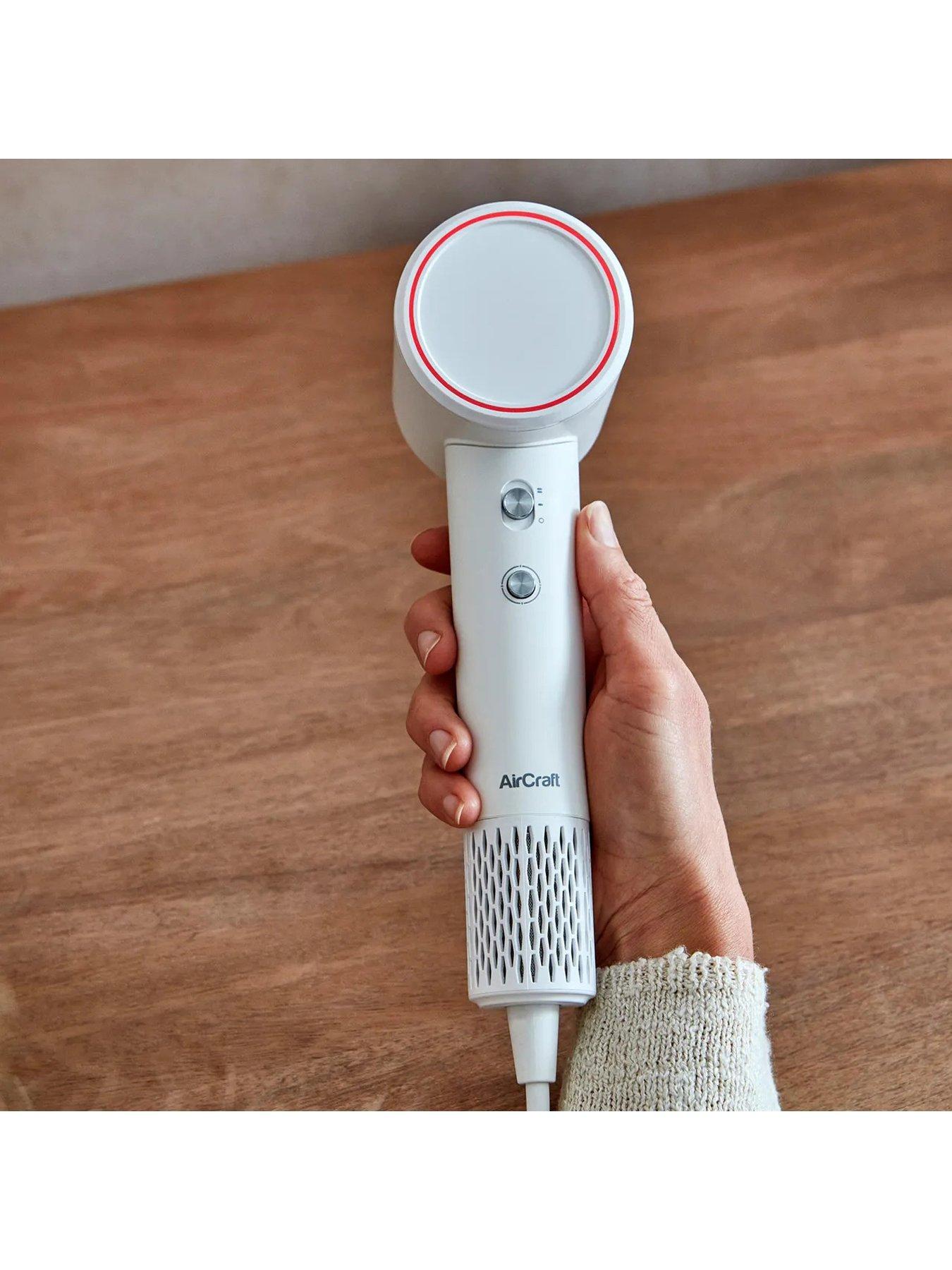 Image 7 of 7 of AirCraft IONIC Hair Dryer with Digital Motor &amp; Heatpulse -&nbsp;White