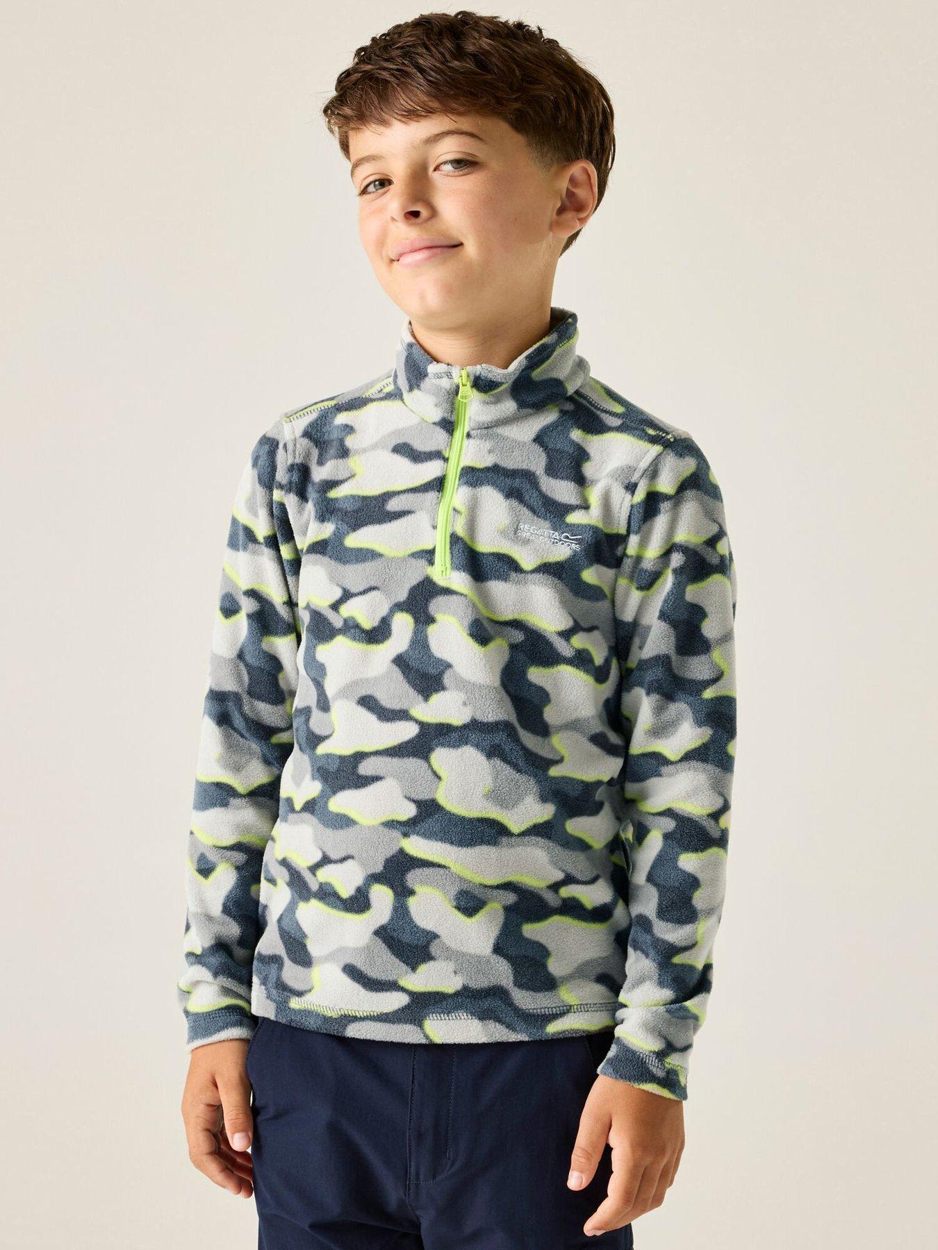 Image 1 of 7 of Regatta Boys Hot Shot Ii Fleece - Grey