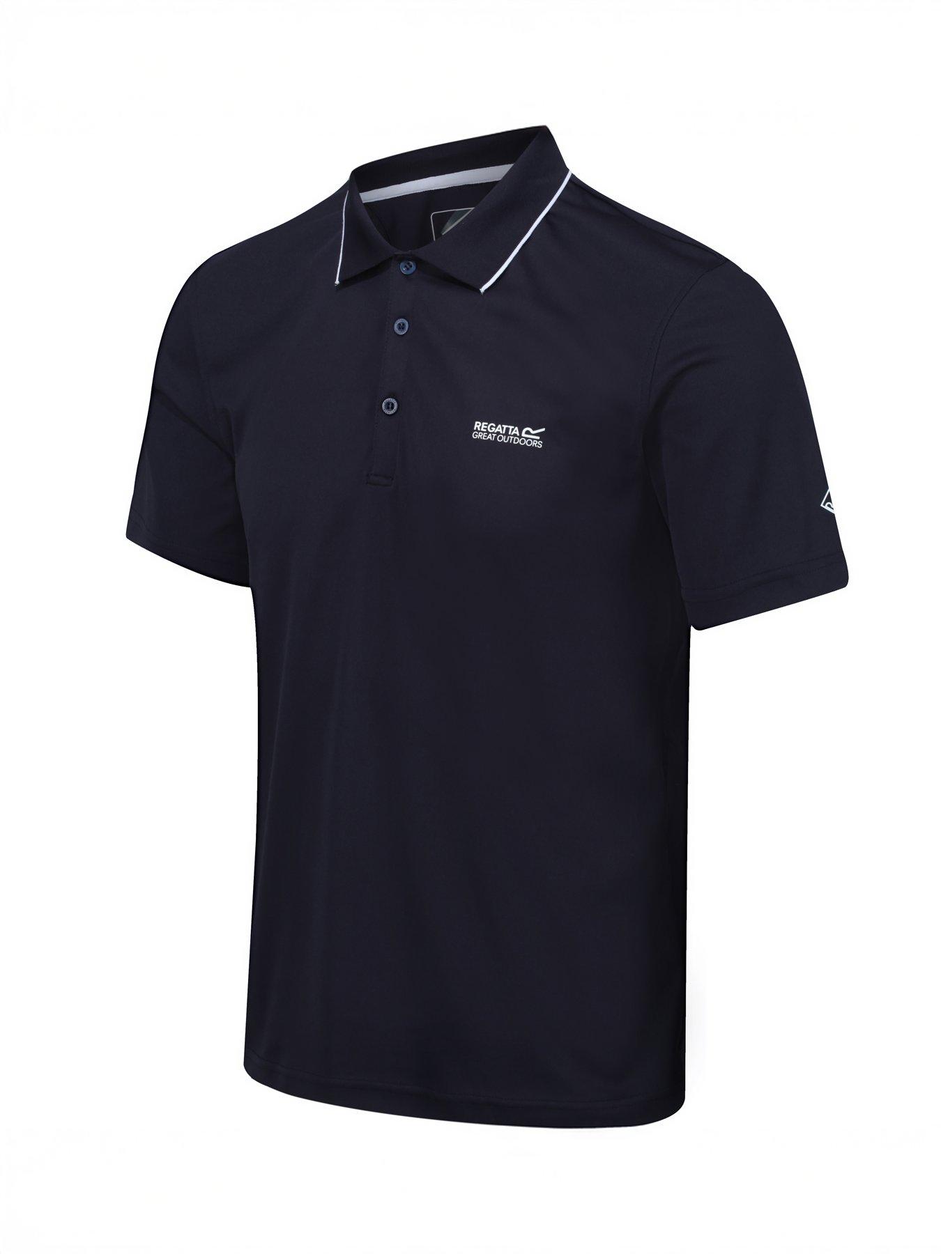 Image 2 of 3 of Regatta Mens Maverik V Polo - Navy