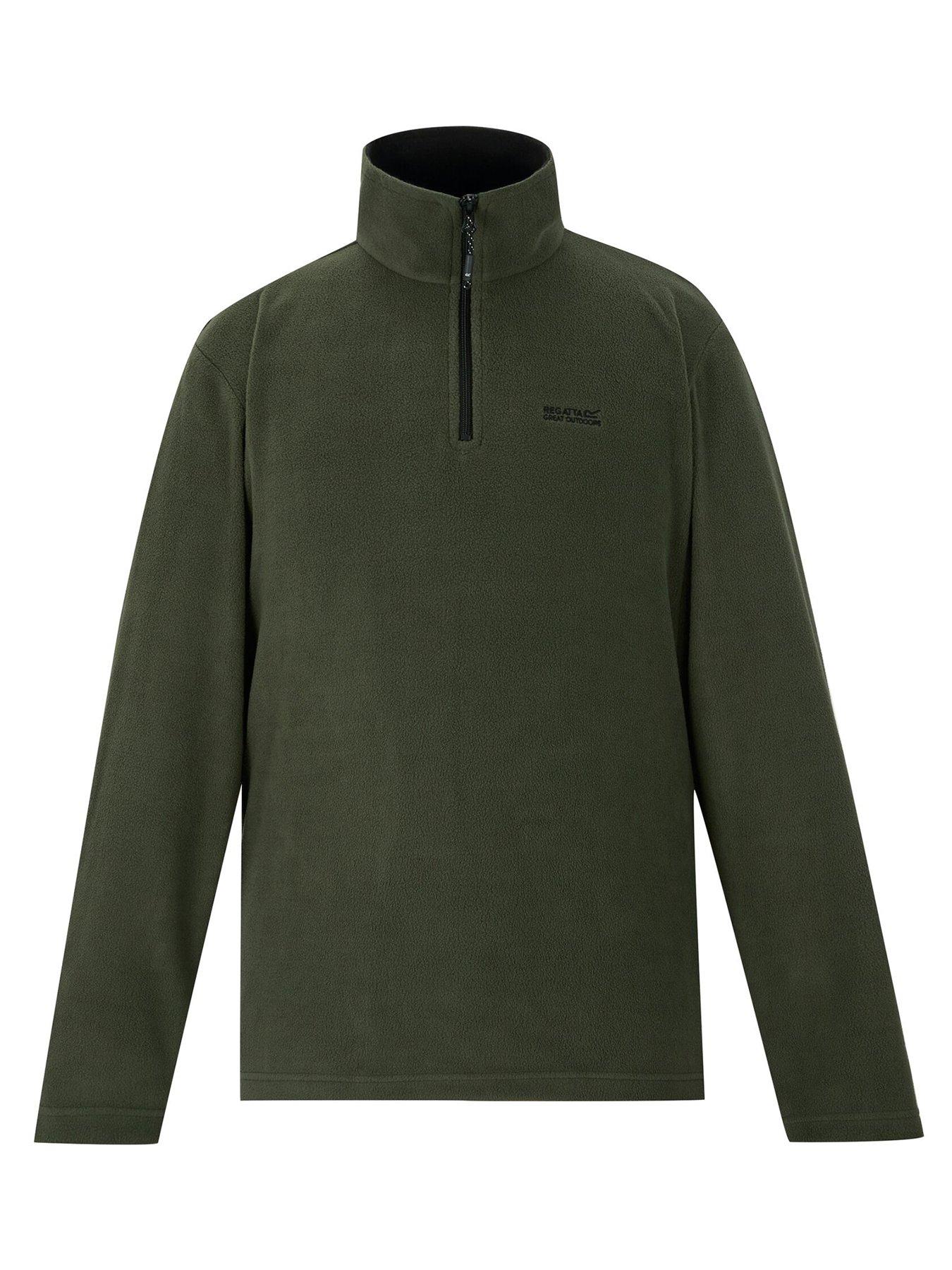 Image 5 of 7 of Regatta Mens Thompson Fleece - Green