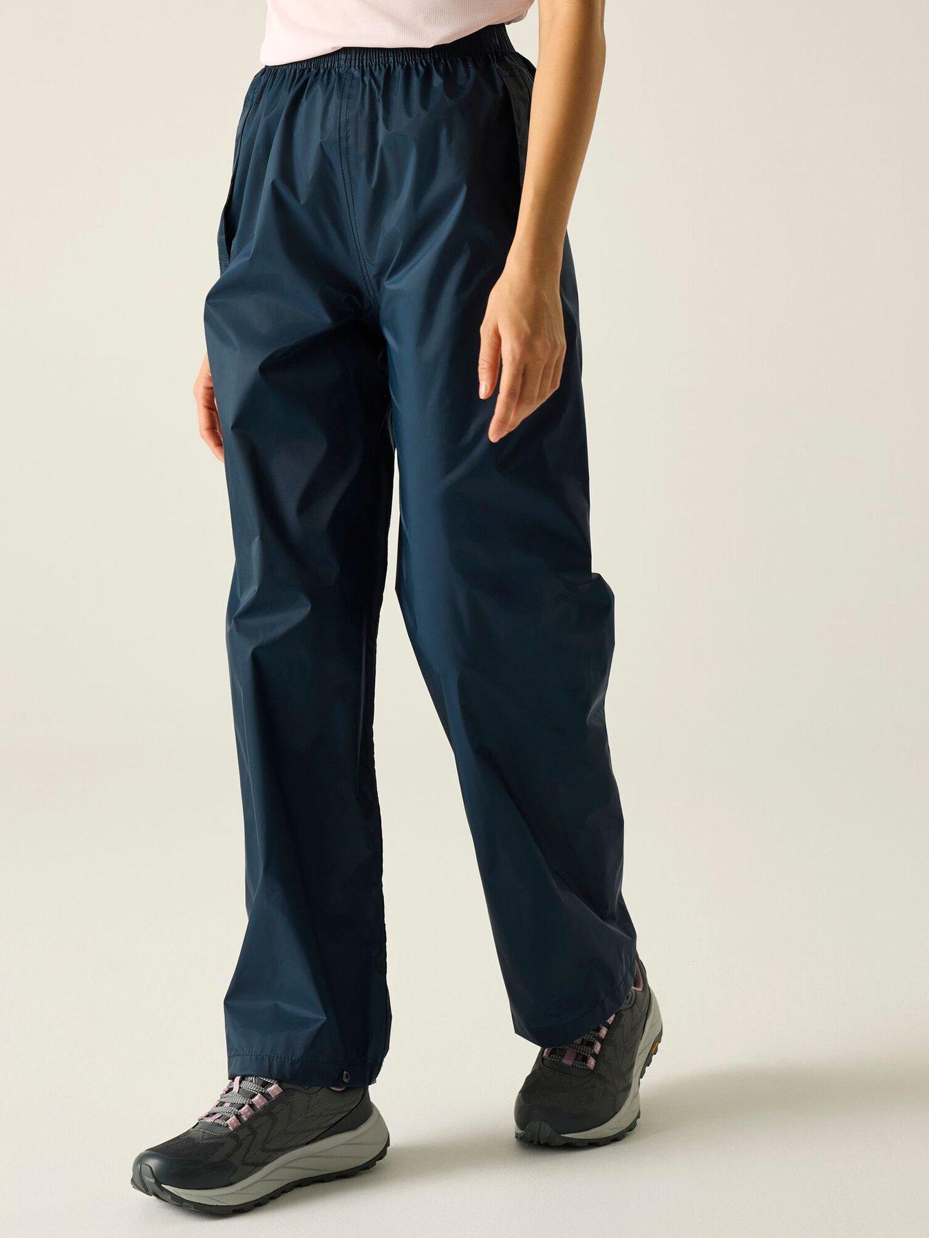 regatta-womens-pack-it-over-trousers-navyfront