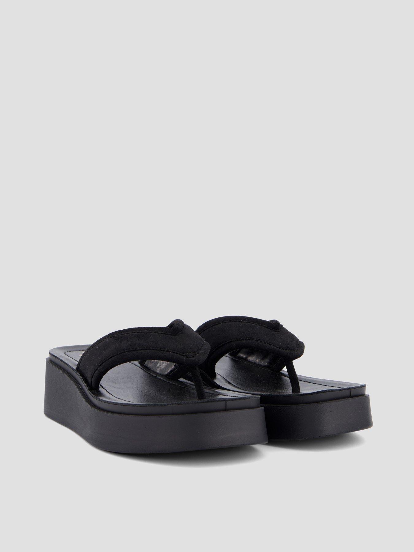 Image 6 of 7 of The Very Collection Wedge Toe Thong Sandal