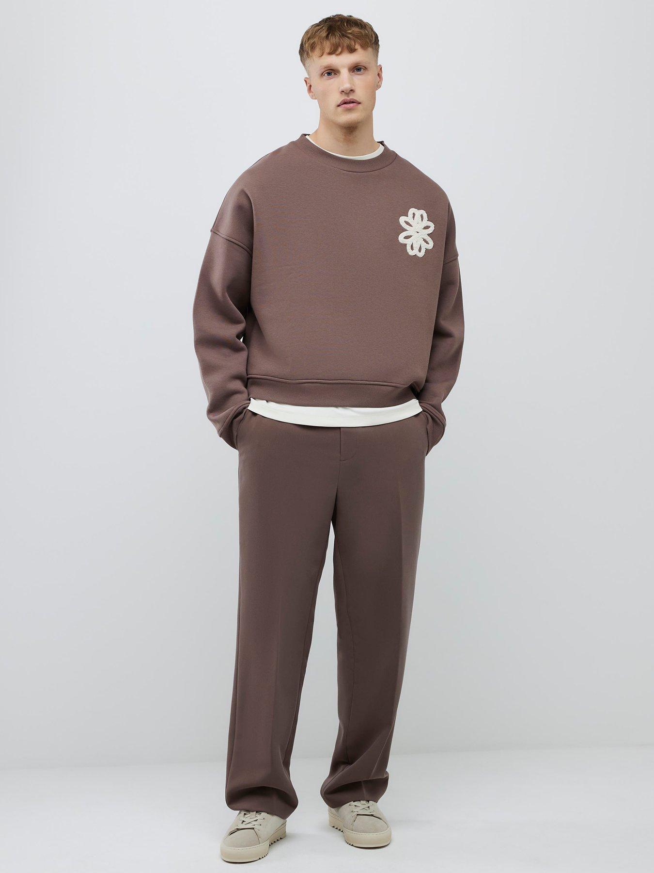 river-island-floral-rope-crew-sweatshirt-brownback