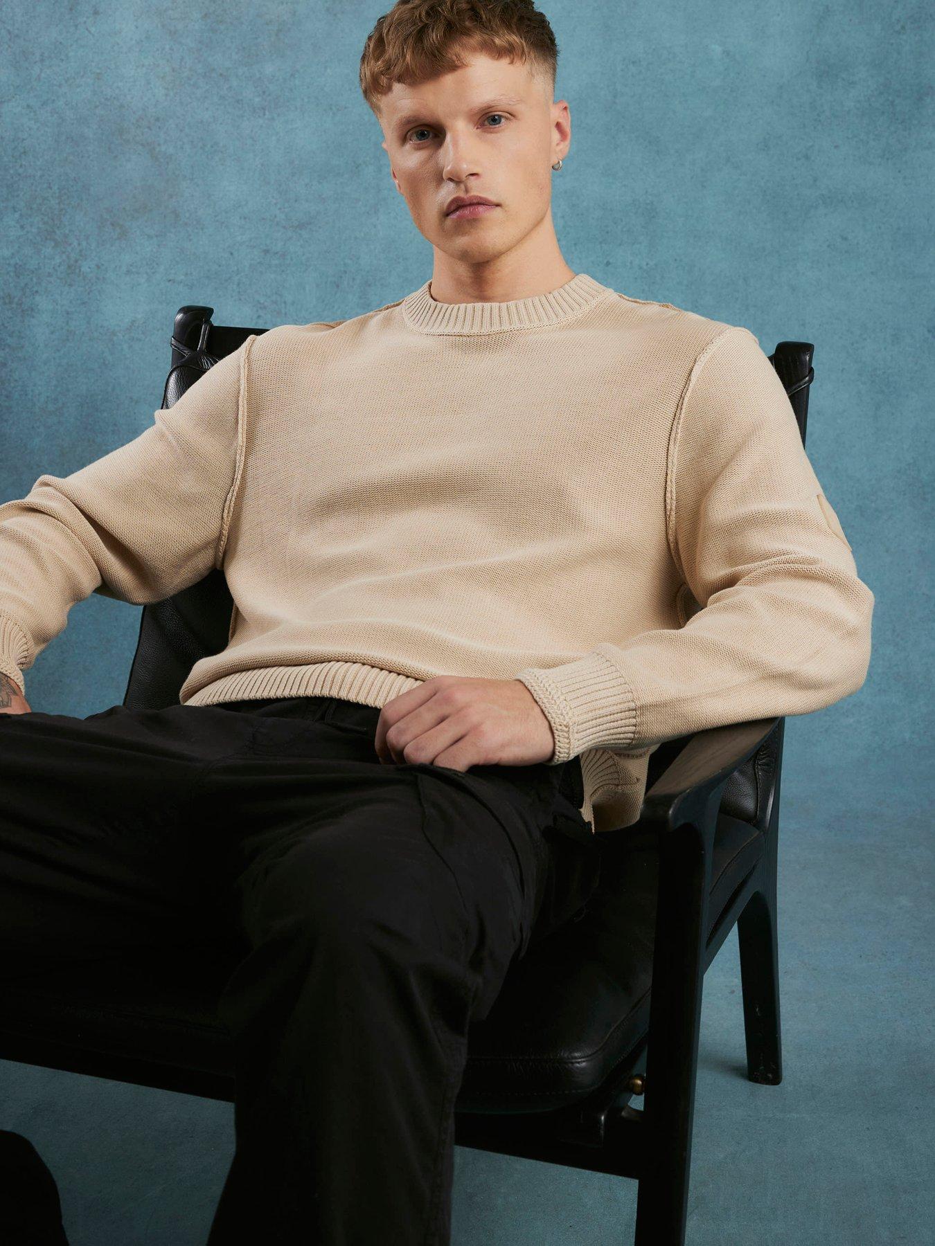 Image 3 of 4 of River Island Dixon Regular Fit Cargo Pants - Black