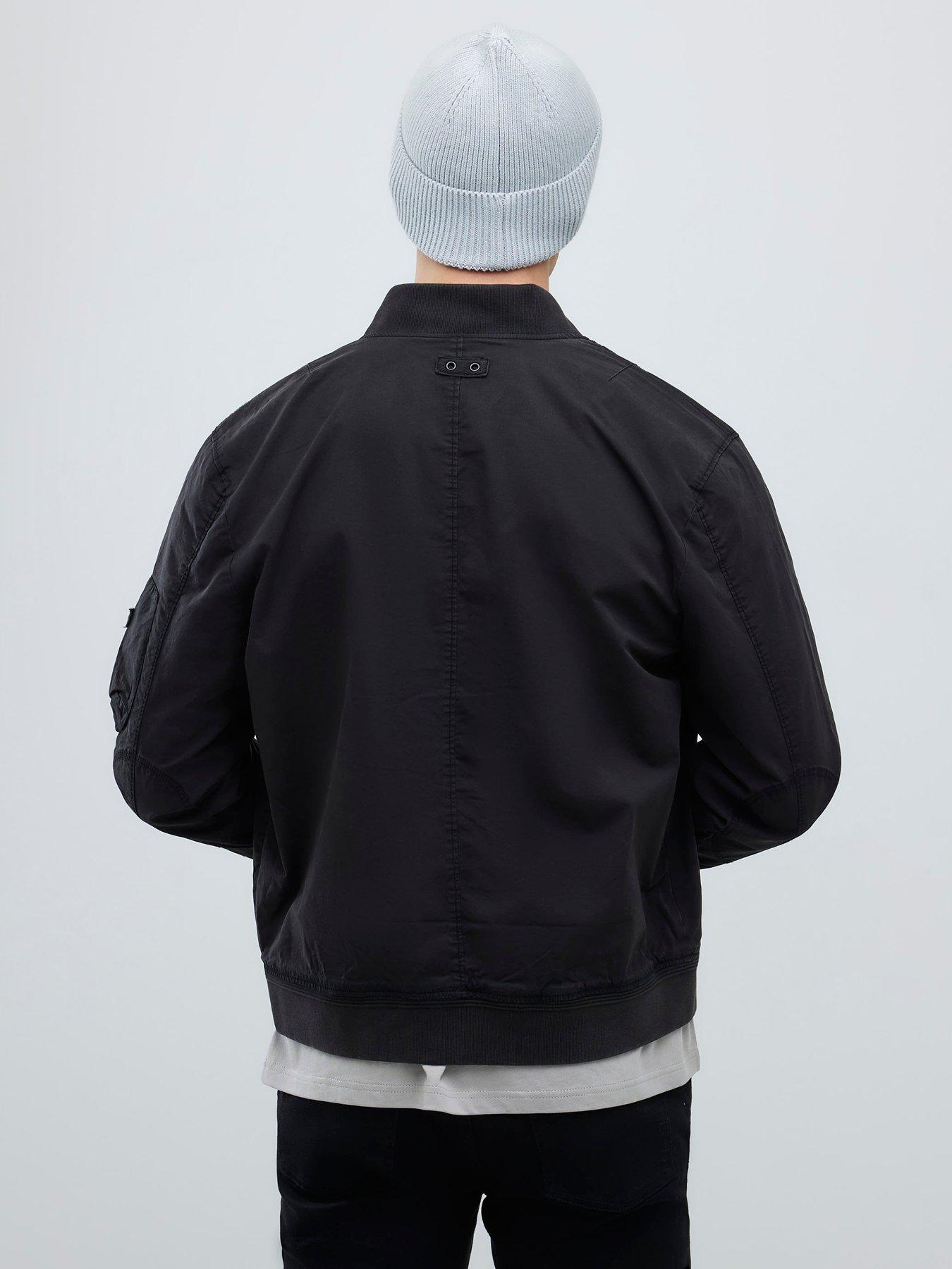 river-island-utility-bomber-jacket-blackstillFront
