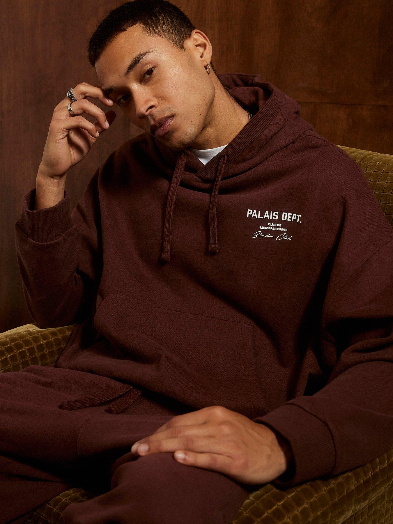 river-island-palais-dept-hoodie-dark-brownoutfit