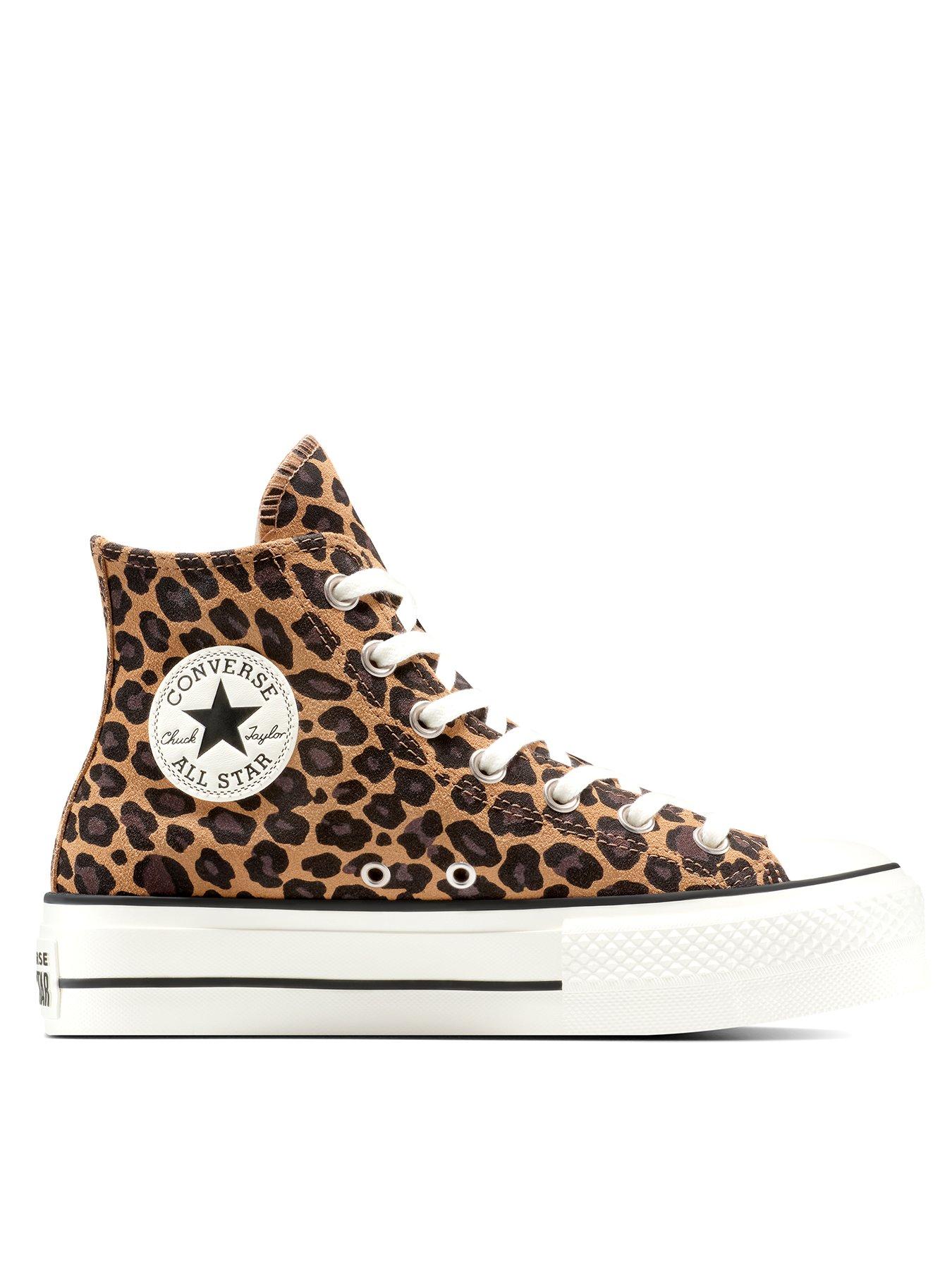 Converse Womens Chuck Taylor Hi All Star Lift - Brown
