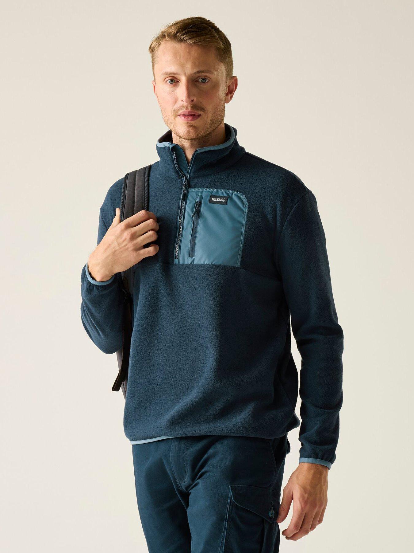 Image 1 of 7 of Regatta Mens Frankie Half Zip Fleece - Navy
