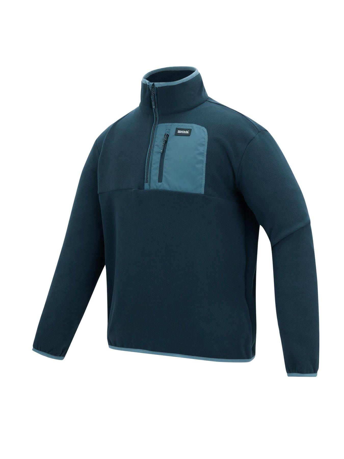 Image 6 of 7 of Regatta Mens Frankie Half Zip Fleece - Navy