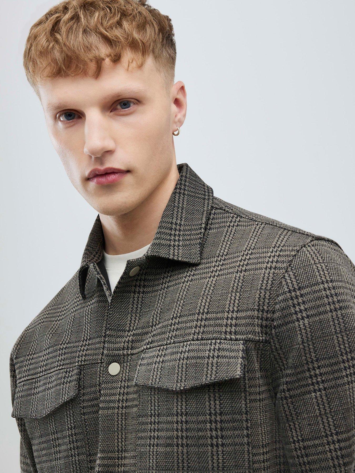 river-island-heritage-check-overshirt-brownoutfit