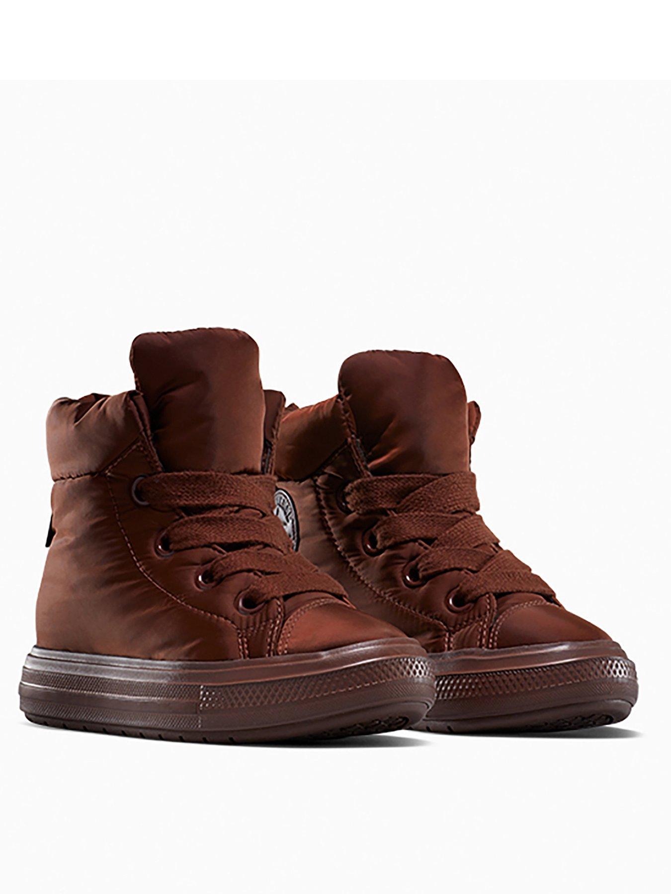 Image 2 of 7 of Converse Womens Chuck Taylor All Star Hi Elements Boot - Brown