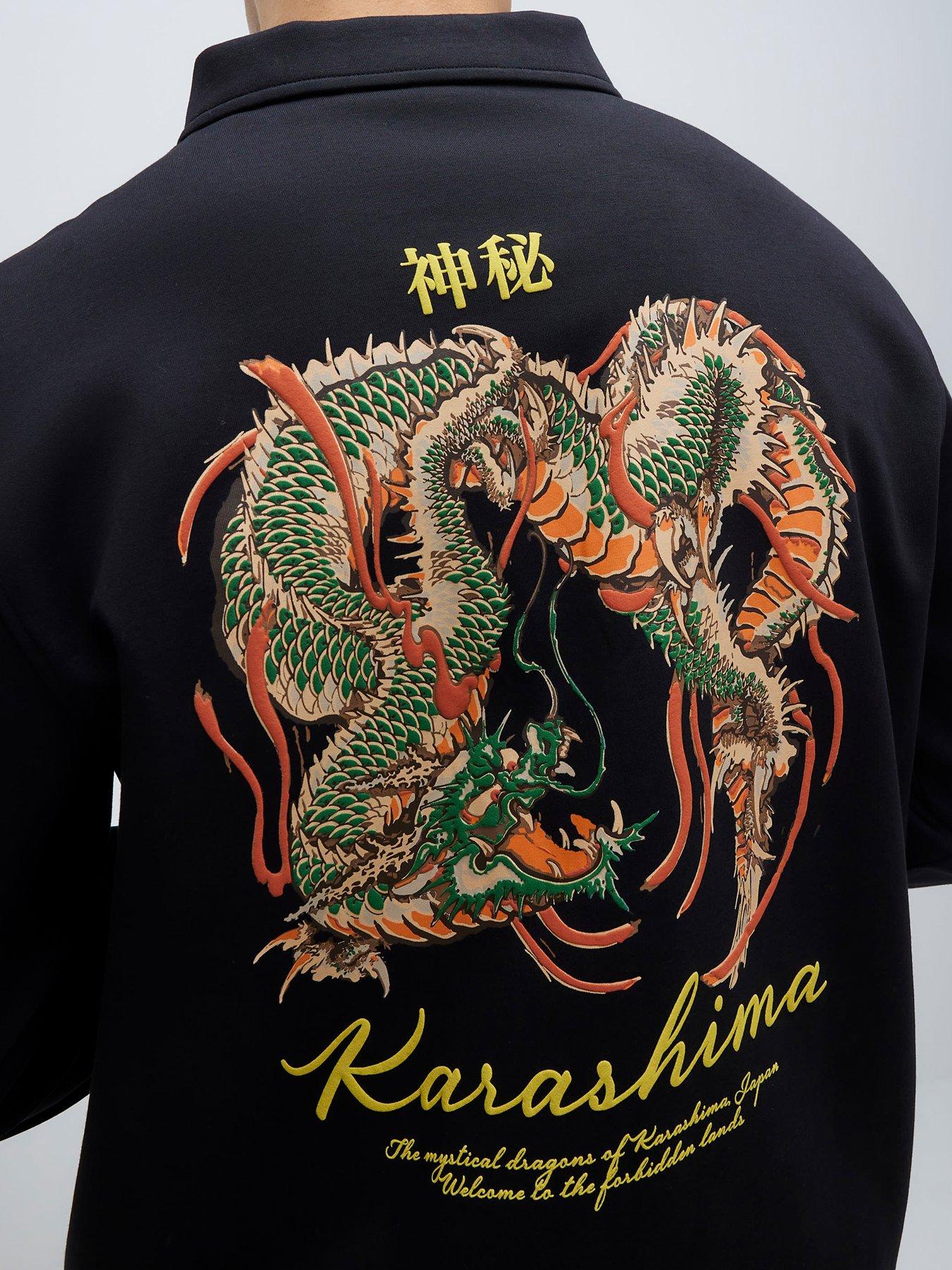 river-island-japanese-snake-shacket-blackoutfit