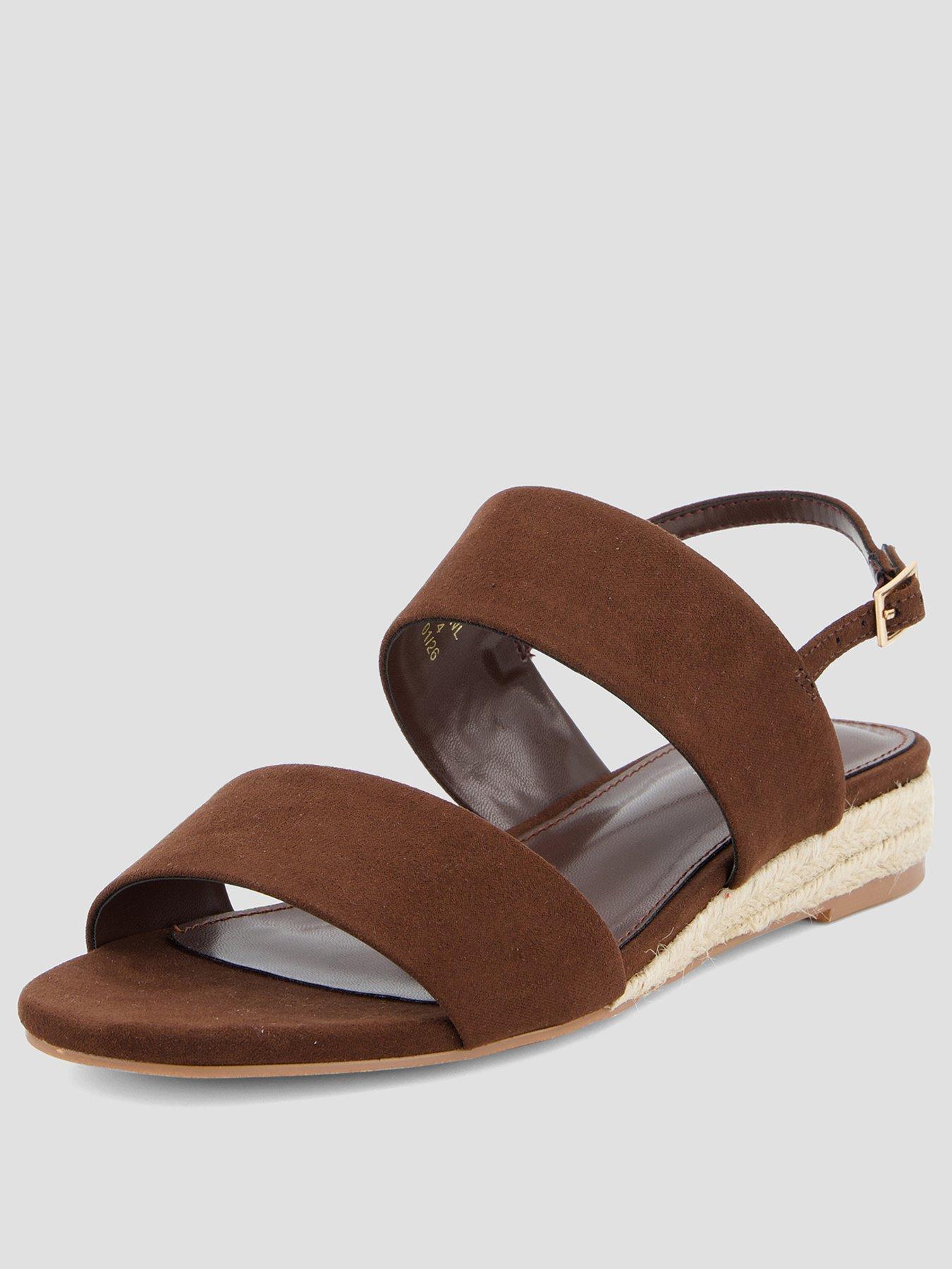 the-very-collection-low-strappy-wedge-sandal-brownstillFront