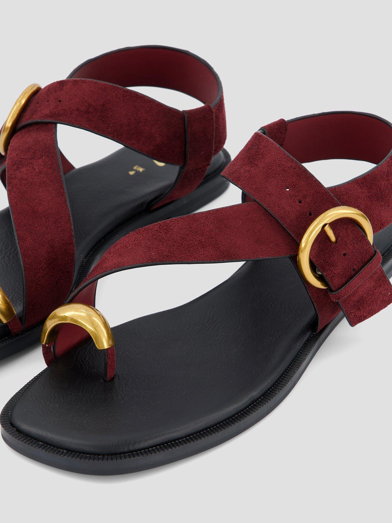 Image 5 of 7 of The Very Collection Flat Sandal With Toe Ring