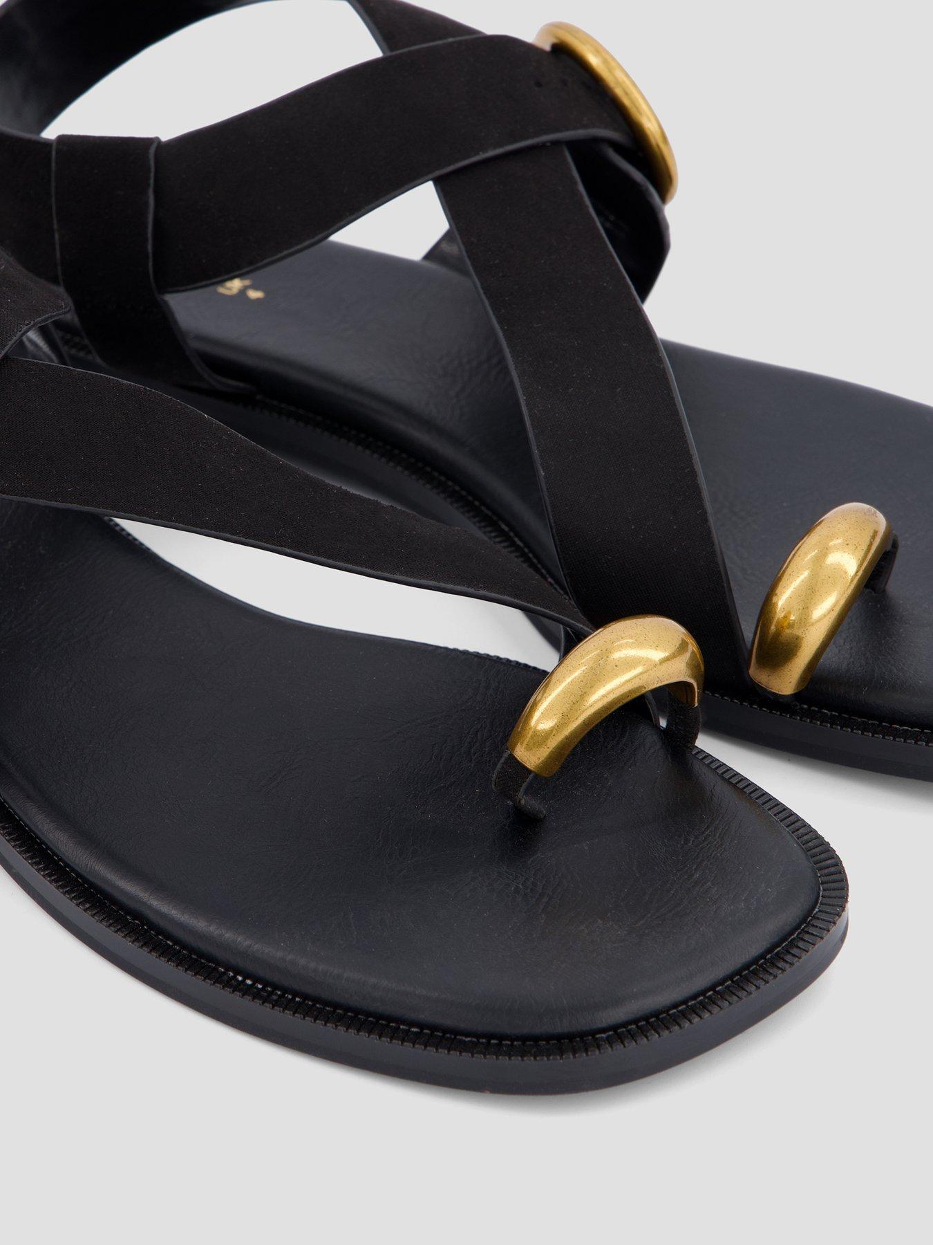 Image 5 of 7 of The Very Collection Flat Sandal With Toe Ring