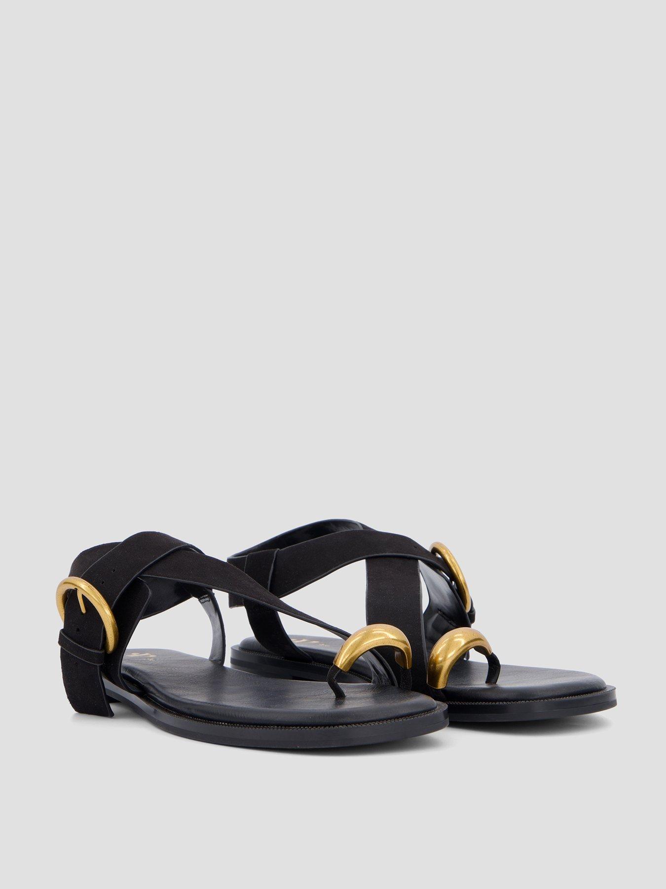 Image 6 of 7 of The Very Collection Flat Sandal With Toe Ring