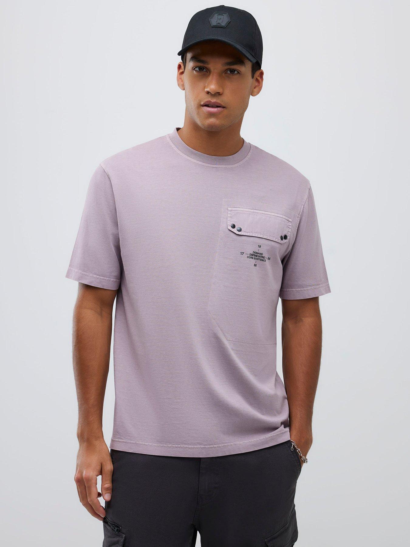 river-island-pocket-detail-t-shirt-purple