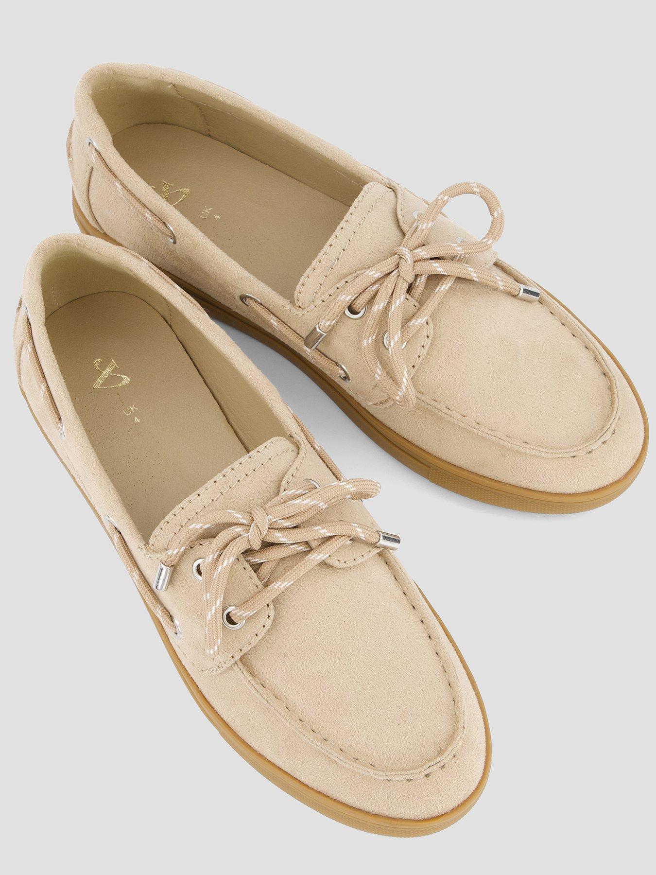 Image 3 of 7 of The Very Collection Boat Shoe - Tan