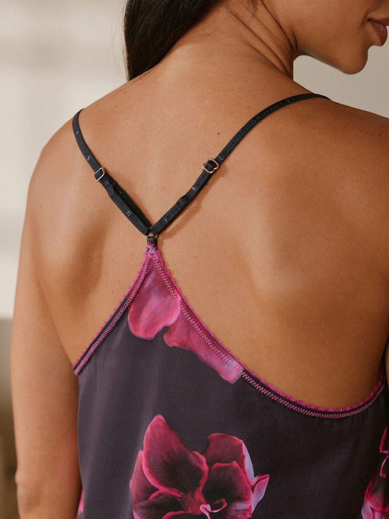 b-by-ted-baker-floral-satin-cami-pyjama-purpledetail