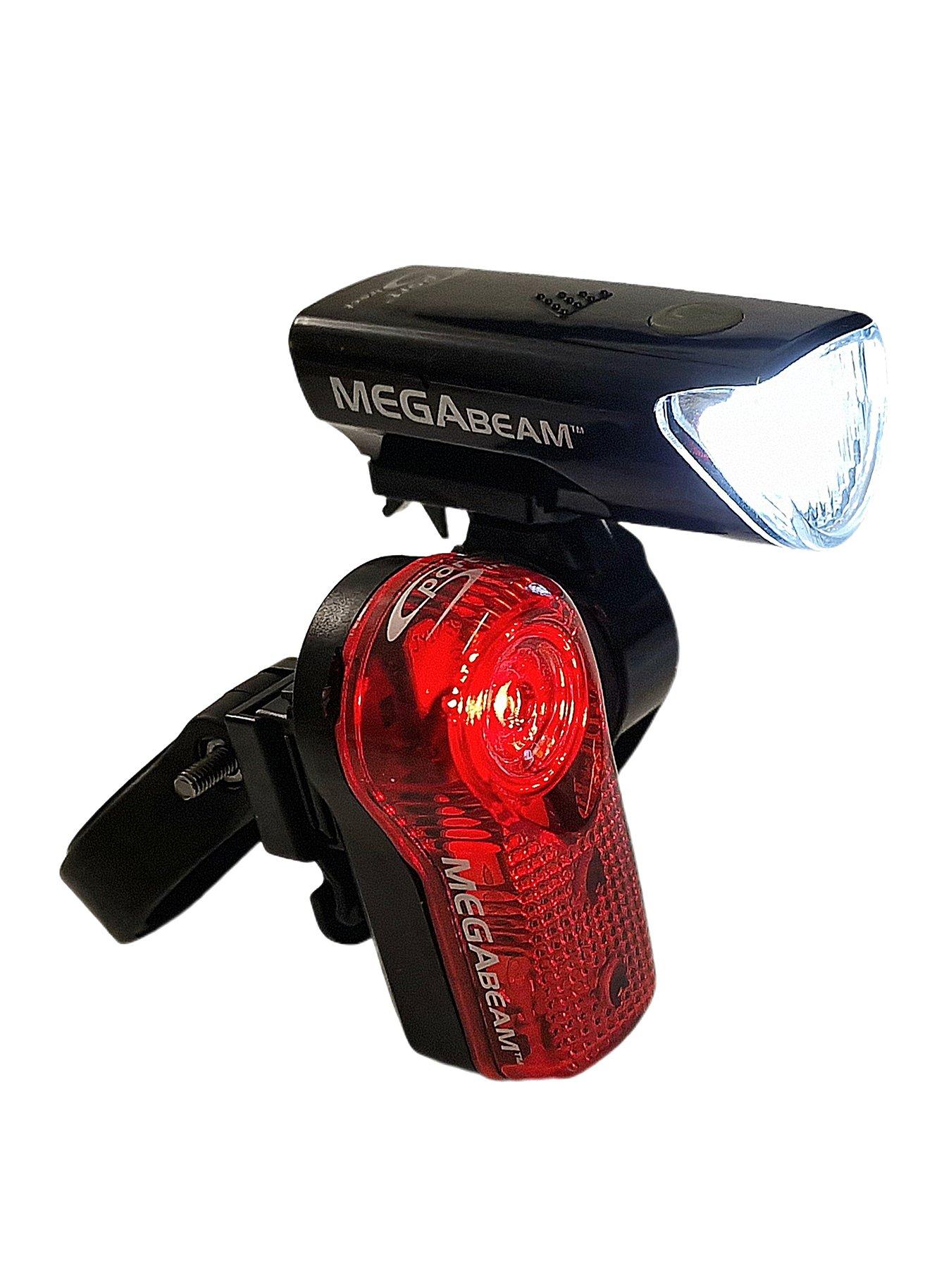 Sport Direct Sport Direct Mega Beam LED Bike/E-Bike Light Set
