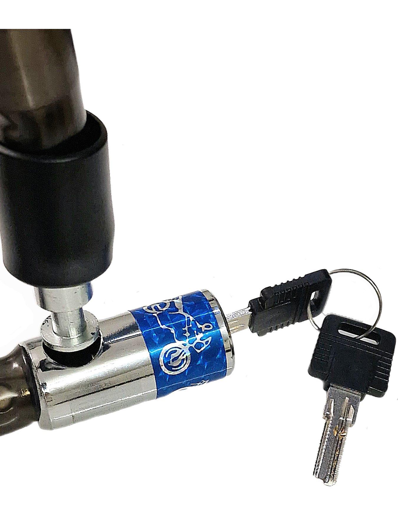 Image 4 of 7 of AWE Armoured Steel Bike Cable Bike Lock 24mm x 1000mm Inc 2 keys