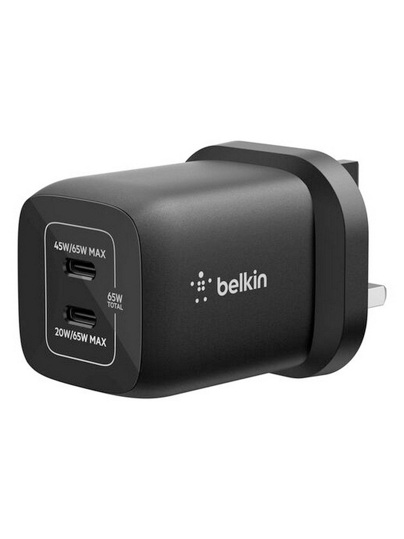 Image 4 of 6 of Belkin Belkin 65W Dual USB-C Wall Charger - Made for Nintendo Switch