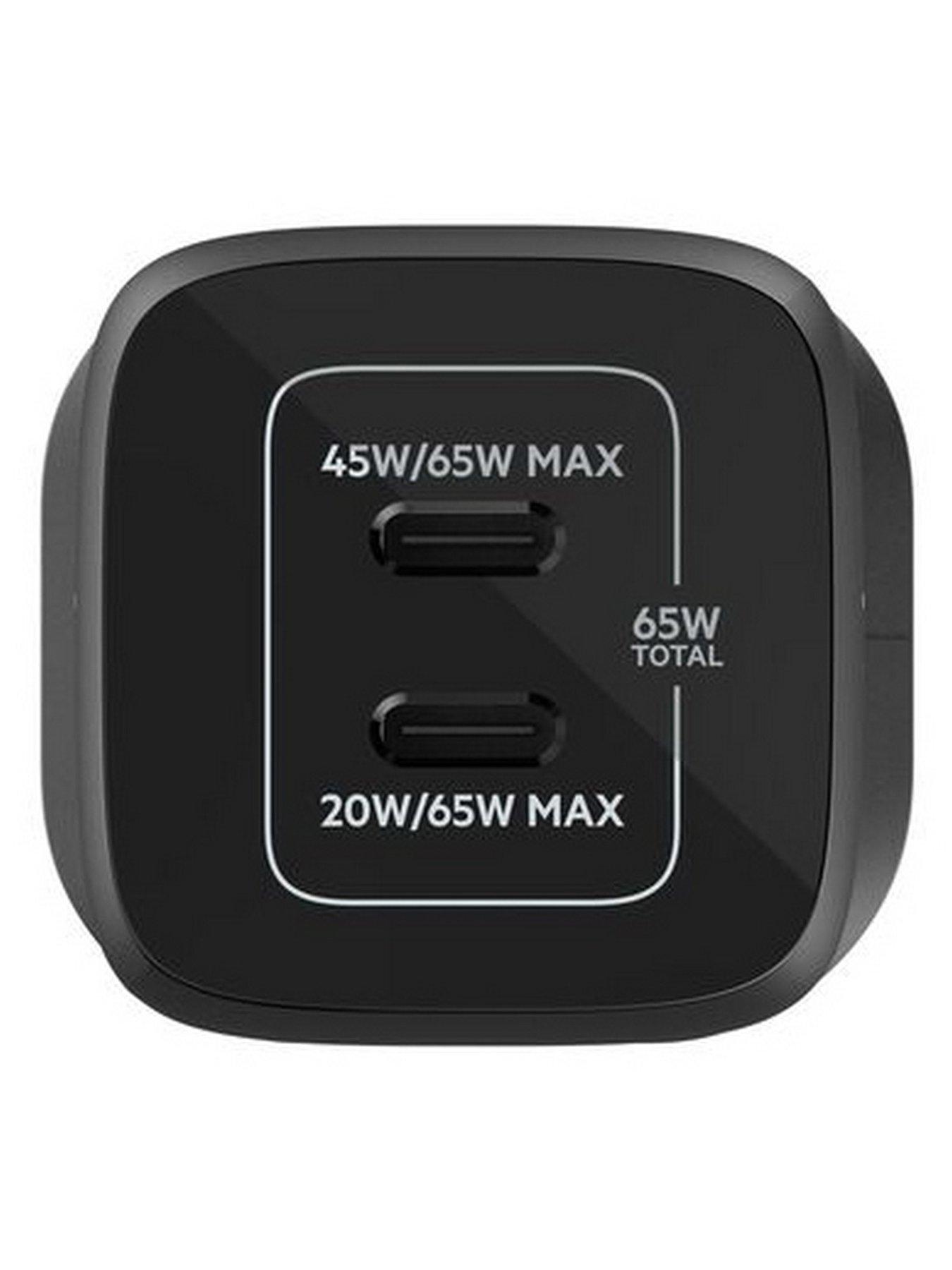 Image 6 of 6 of Belkin Belkin 65W Dual USB-C Wall Charger - Made for Nintendo Switch