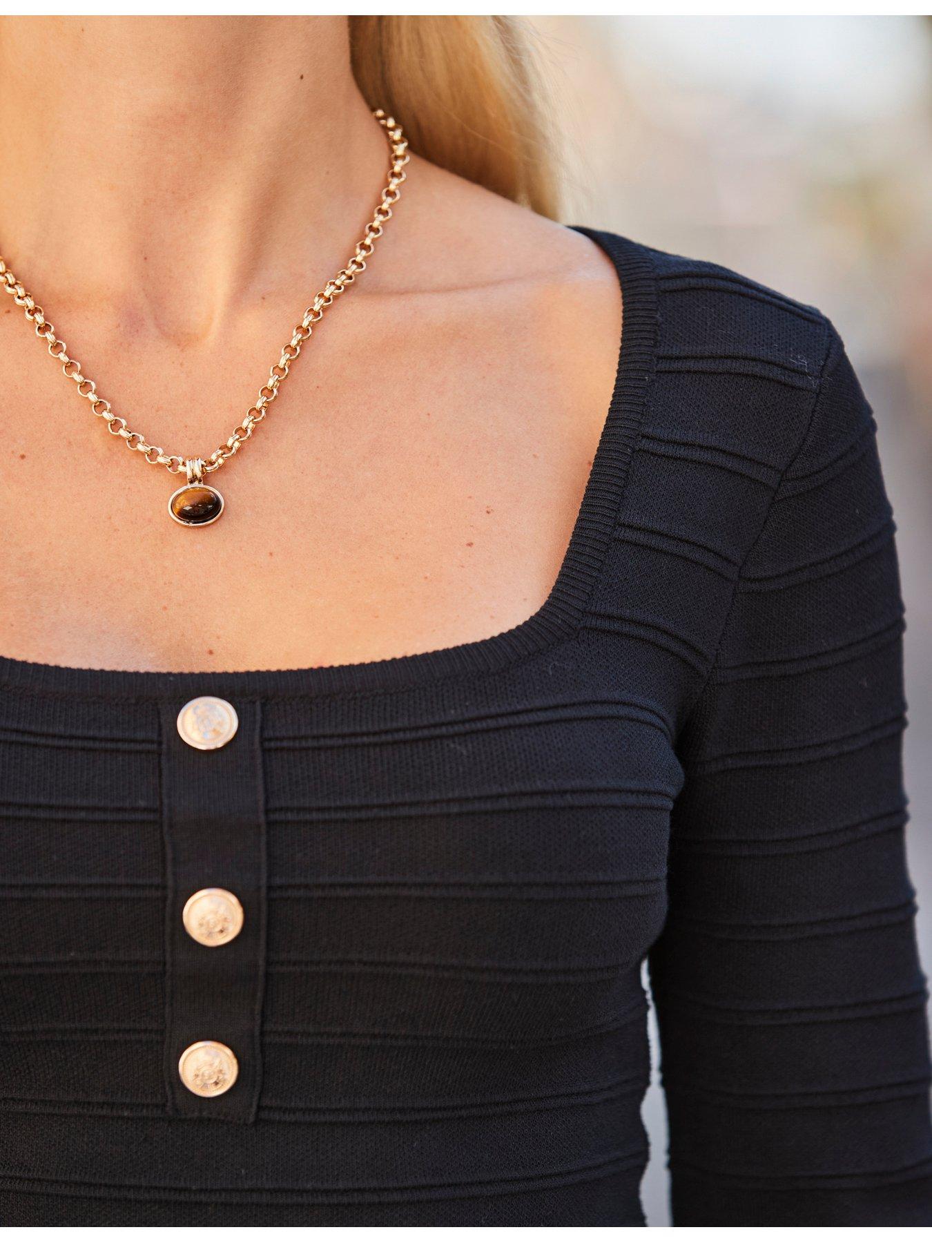 sosandar-bandage-knit-square-neck-top-blackdetail