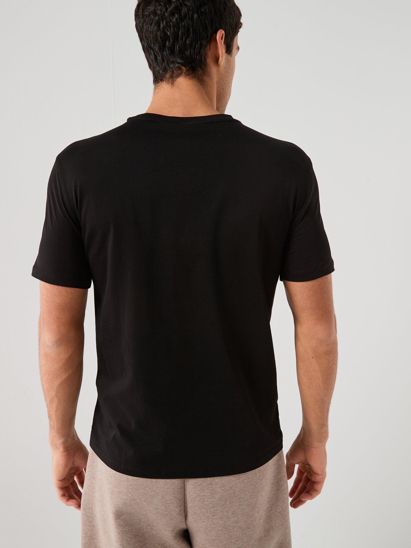 Image 2 of 4 of Armani Exchange Logo T-Shirt - Black