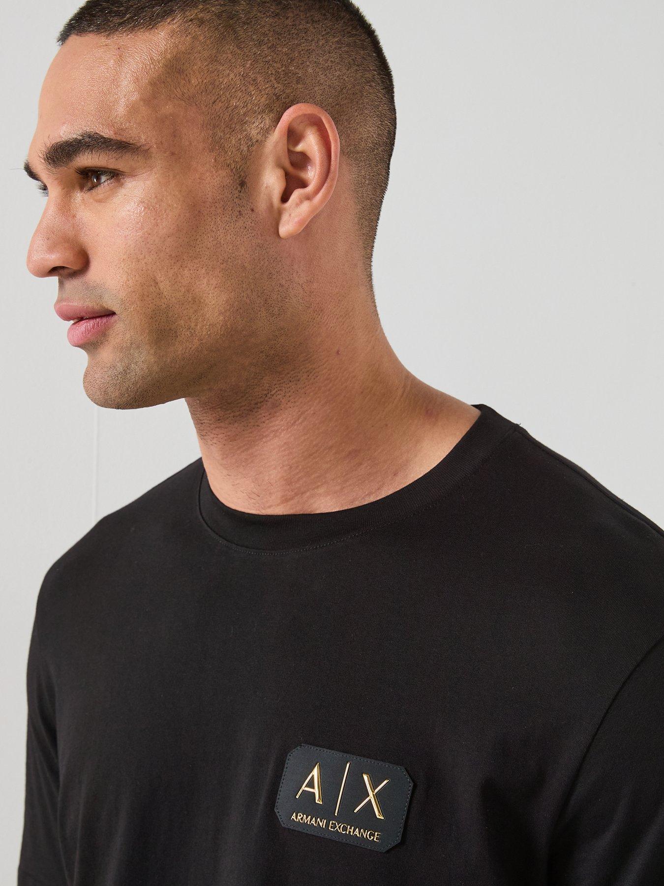 armani-exchange-gold-badge-logo-t-shirt-blackdetail