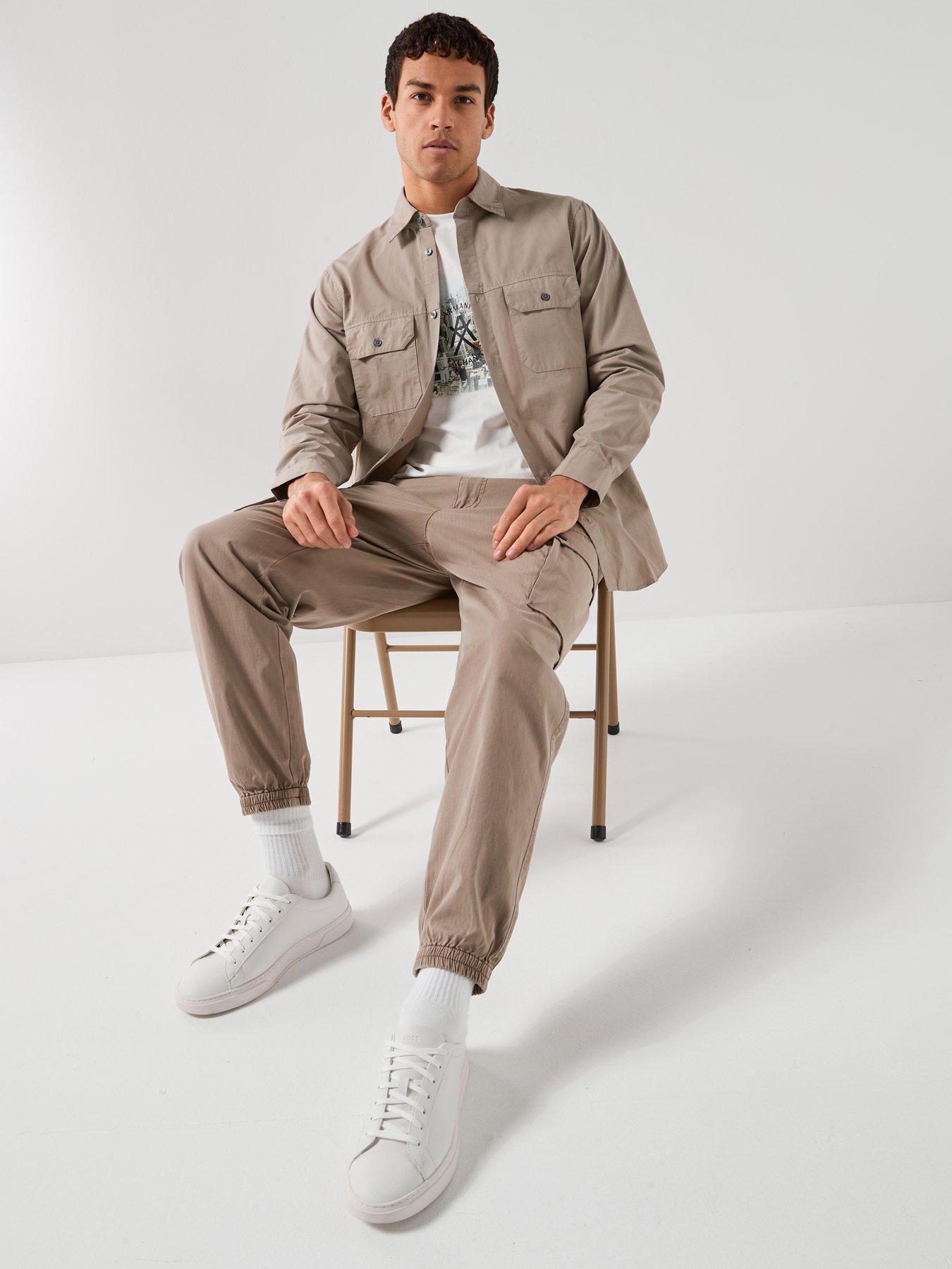 armani-exchange-rip-stop-chest-pocket-overshirt-naturaldetail
