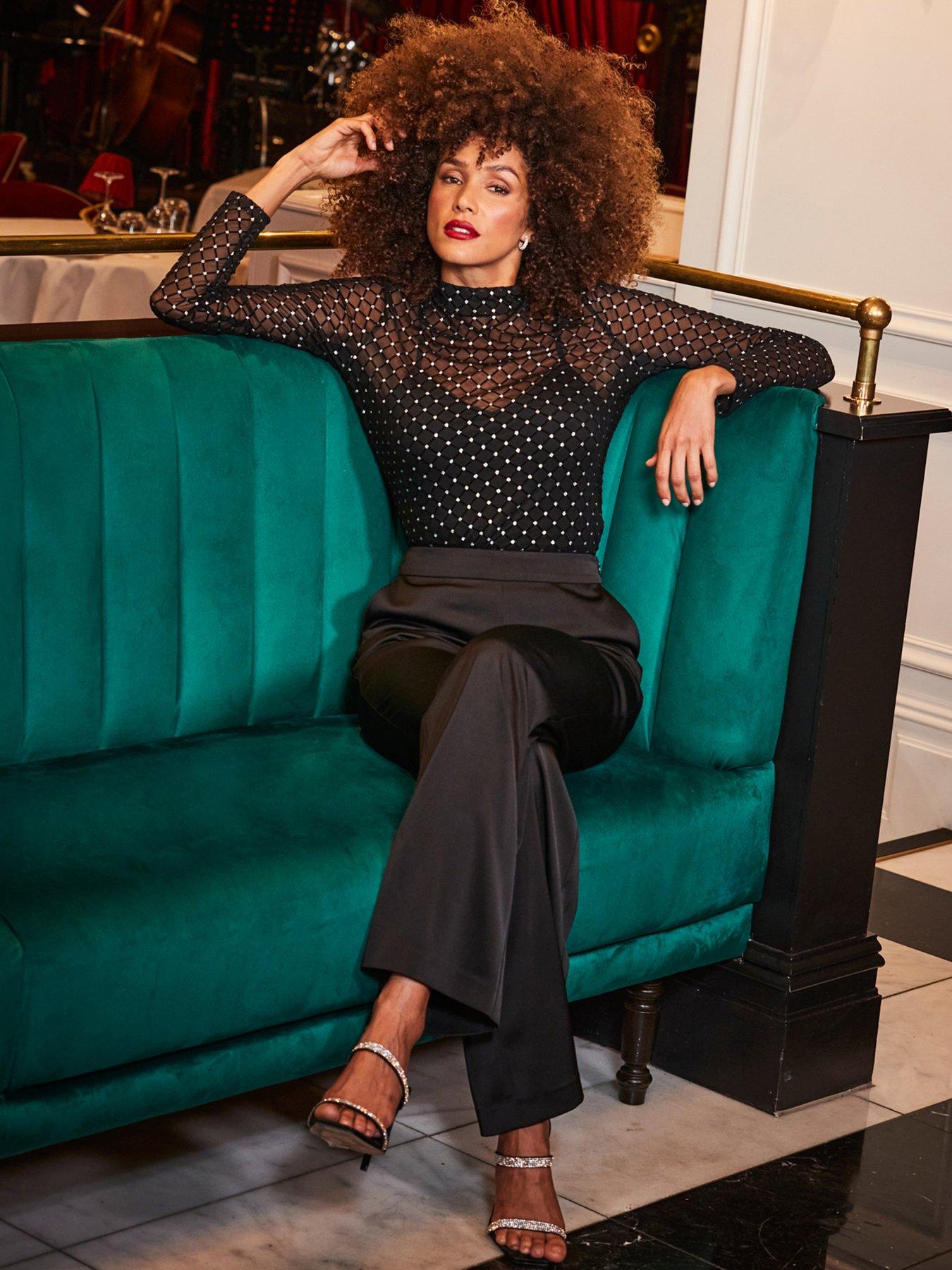 sosandar-sparkle-mesh-high-neck-top-blackback