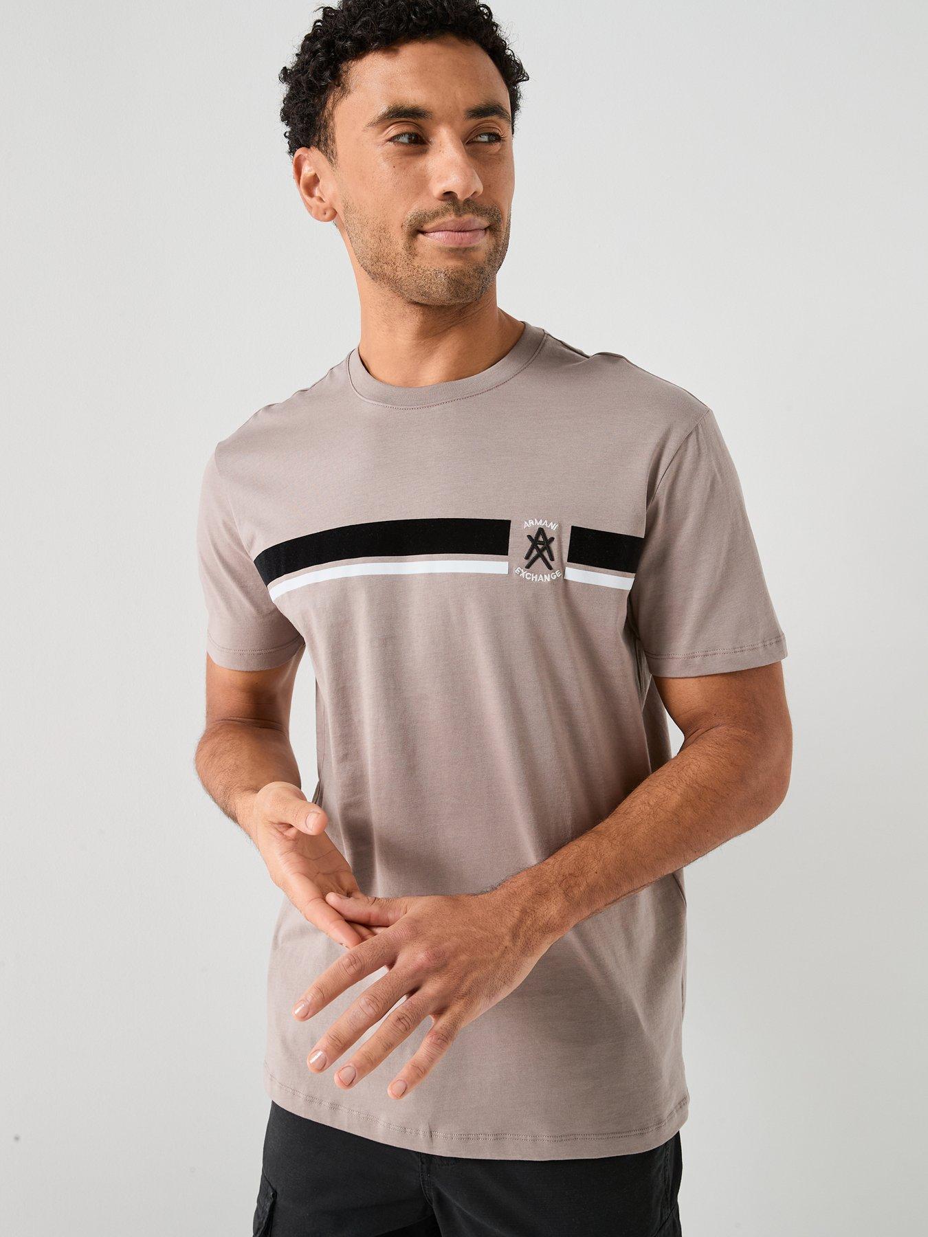 armani-exchange-chest-stripe-t-shirt-light-brown