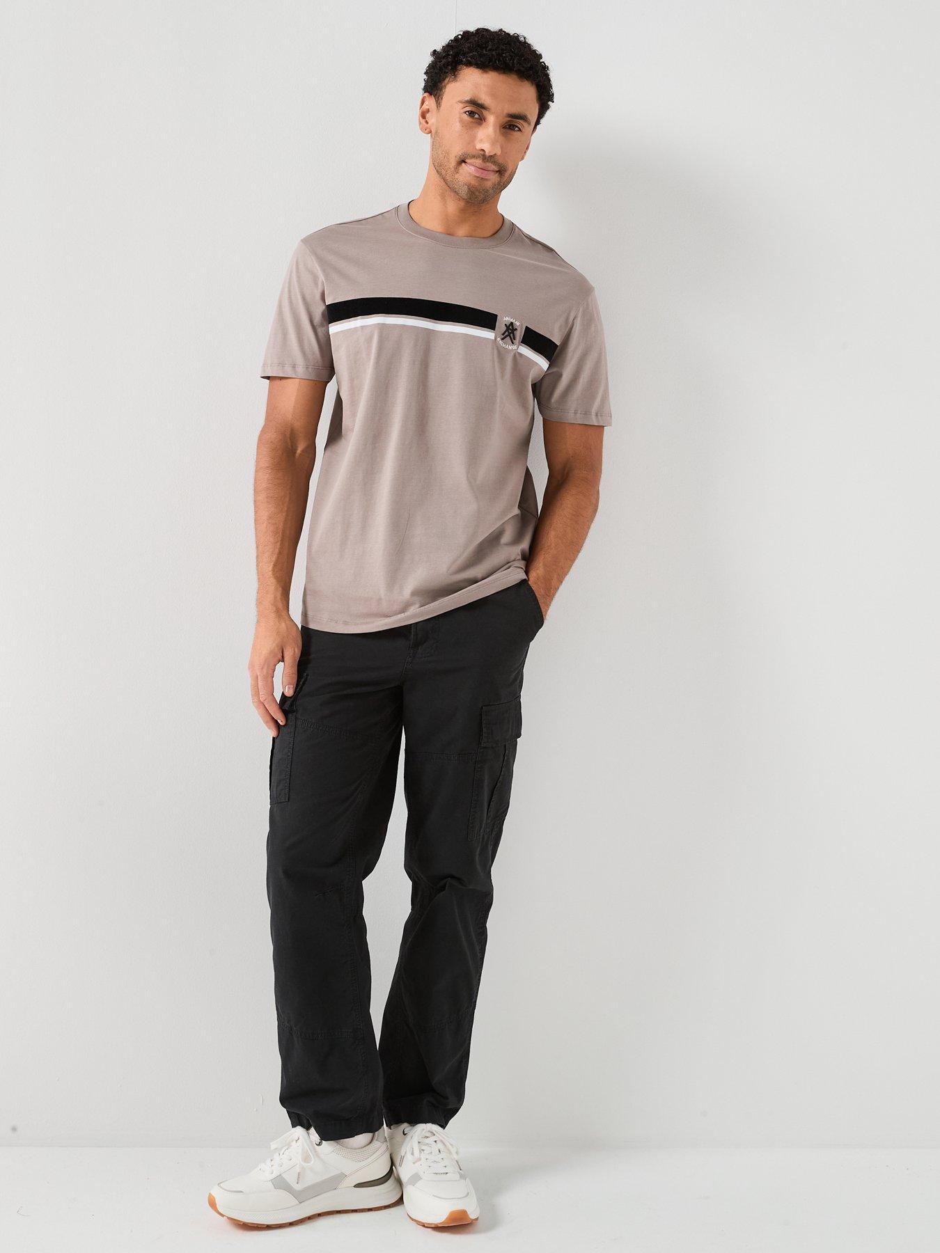 armani-exchange-chest-stripe-t-shirt-light-brownback