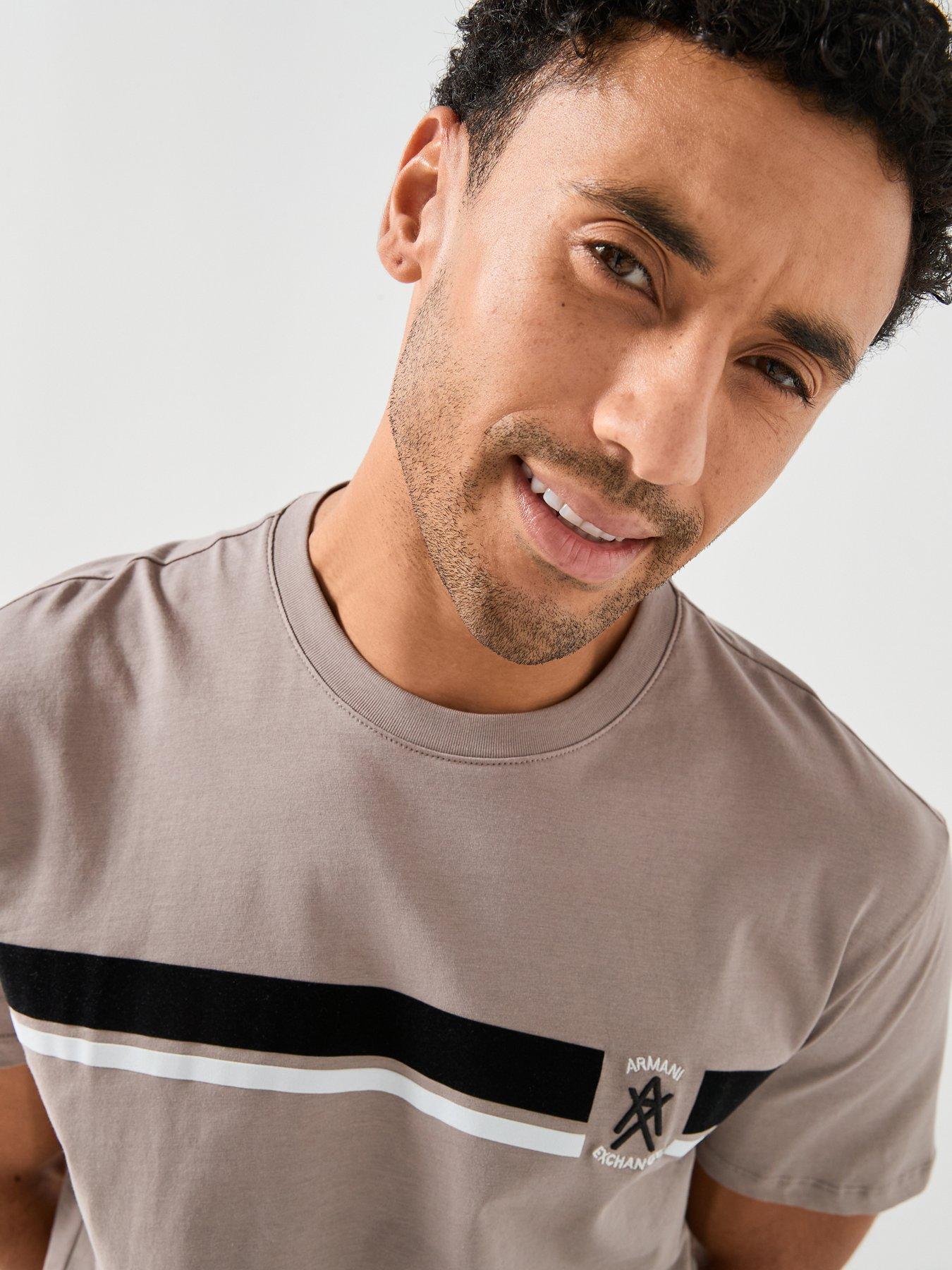 armani-exchange-chest-stripe-t-shirt-light-browndetail