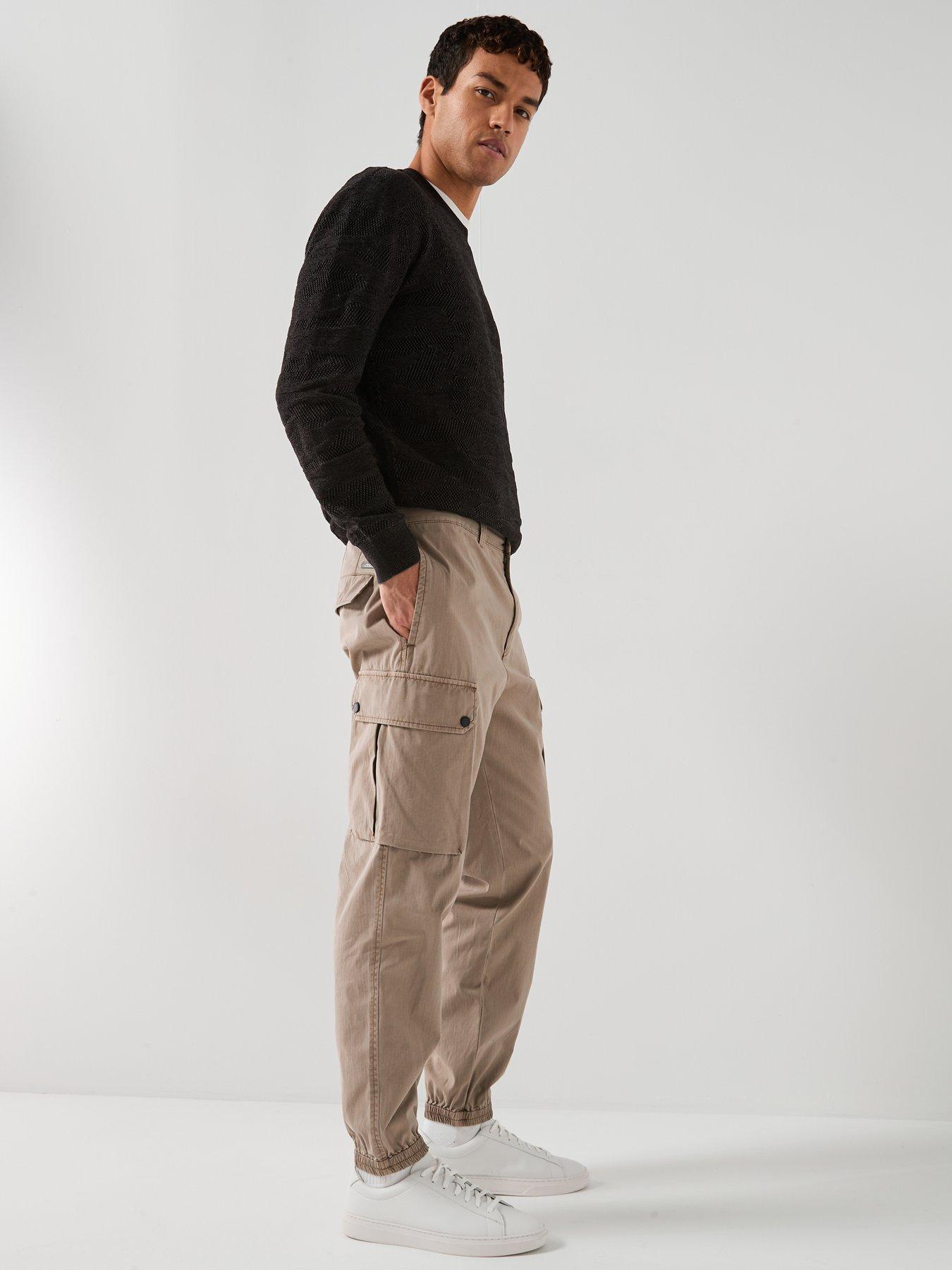 armani-exchange-ripstop-cargo-pants-naturaloutfit