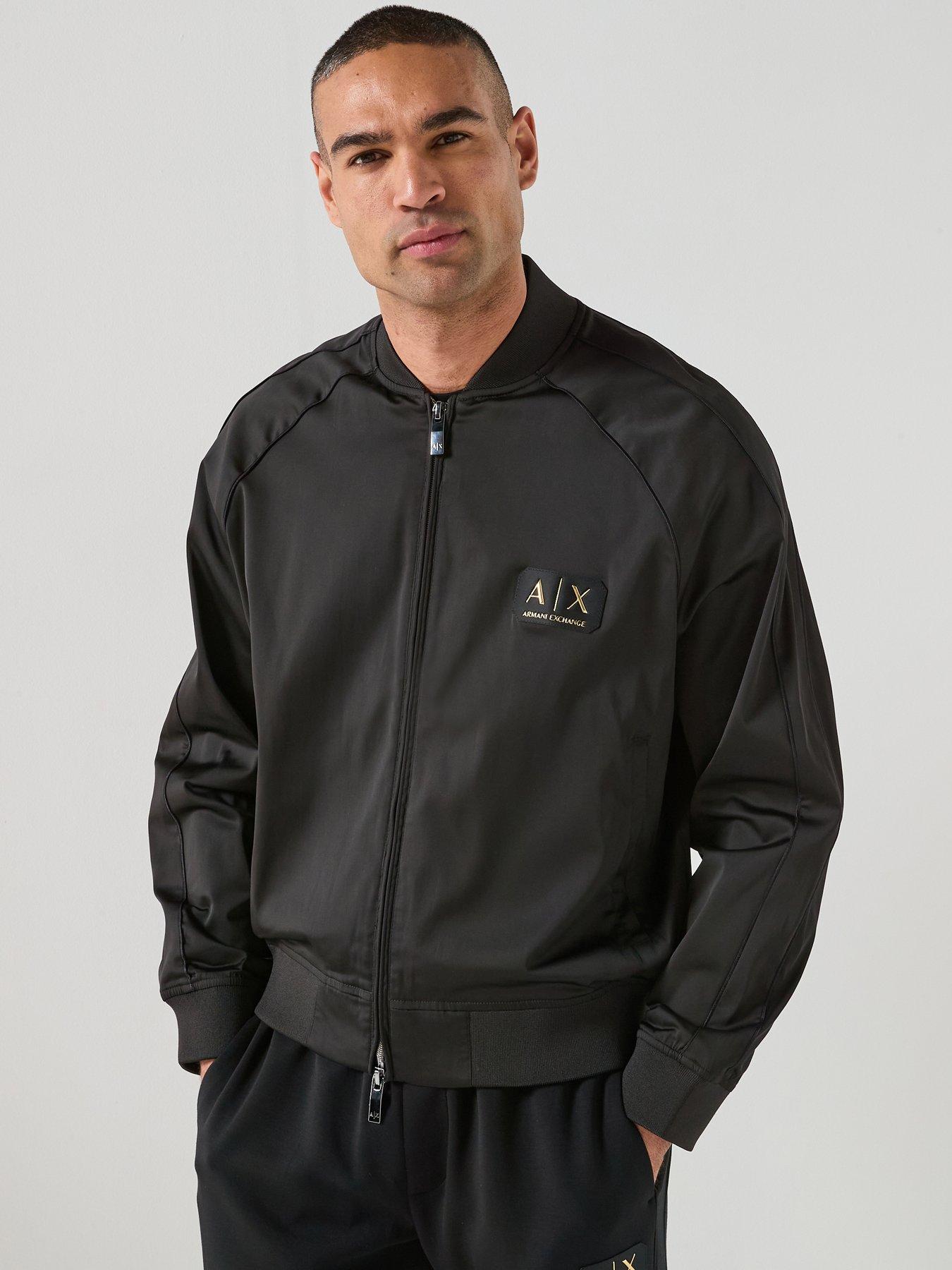 armani-exchange-logo-blouson-jacket-blackgold