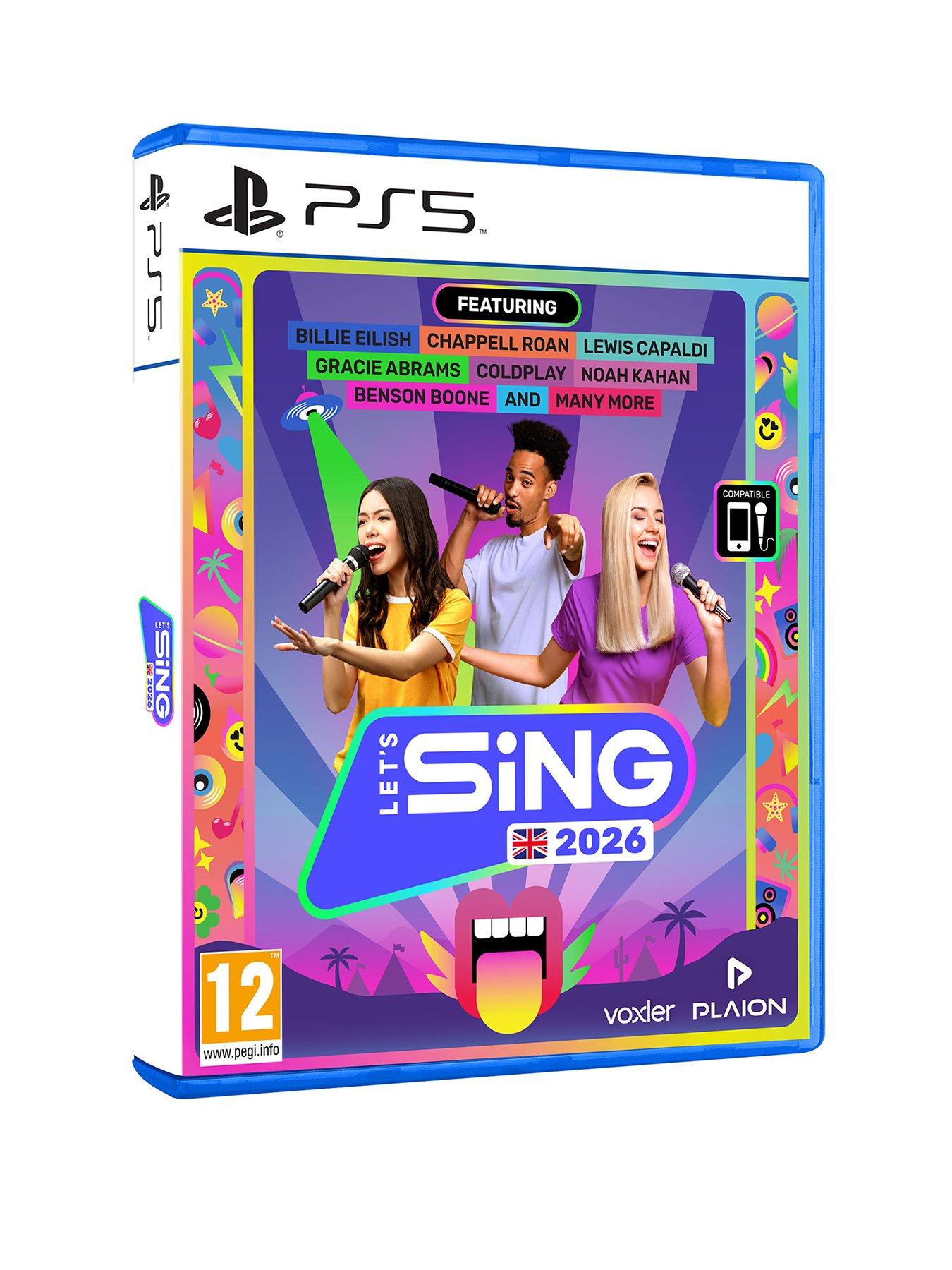 Image 1 of 5 of Playstation PlayStation 5 Let's Sing 2026 - Standard Editon for 5