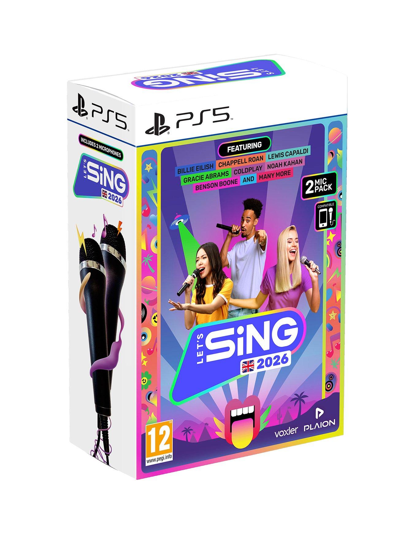 PlayStation 5 Let's Sing 2026 - 2-Mic for PlayStation 5