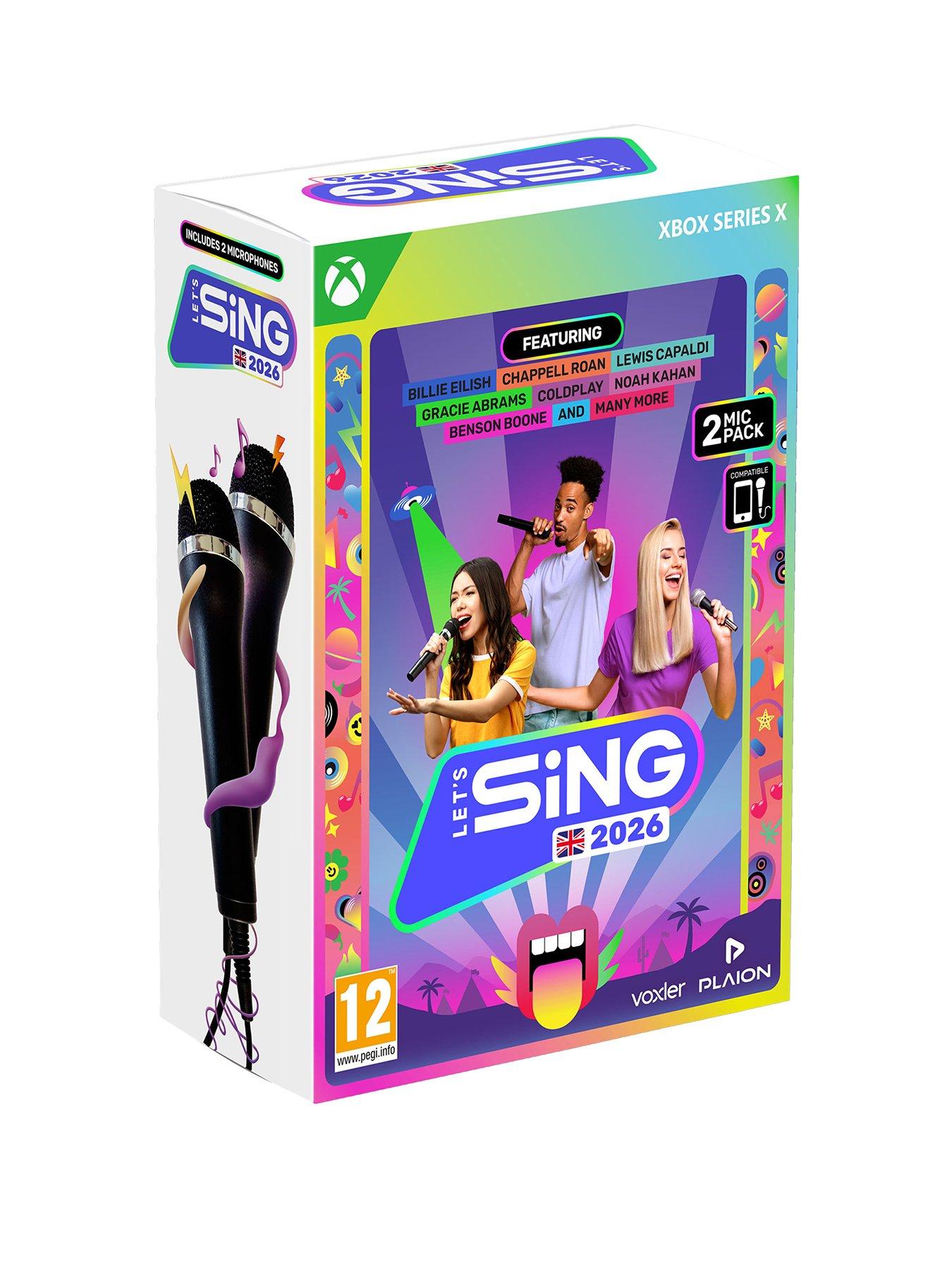 Xbox Series X Let's Sing 2026 - 2-Mic for Xbox Series X|S