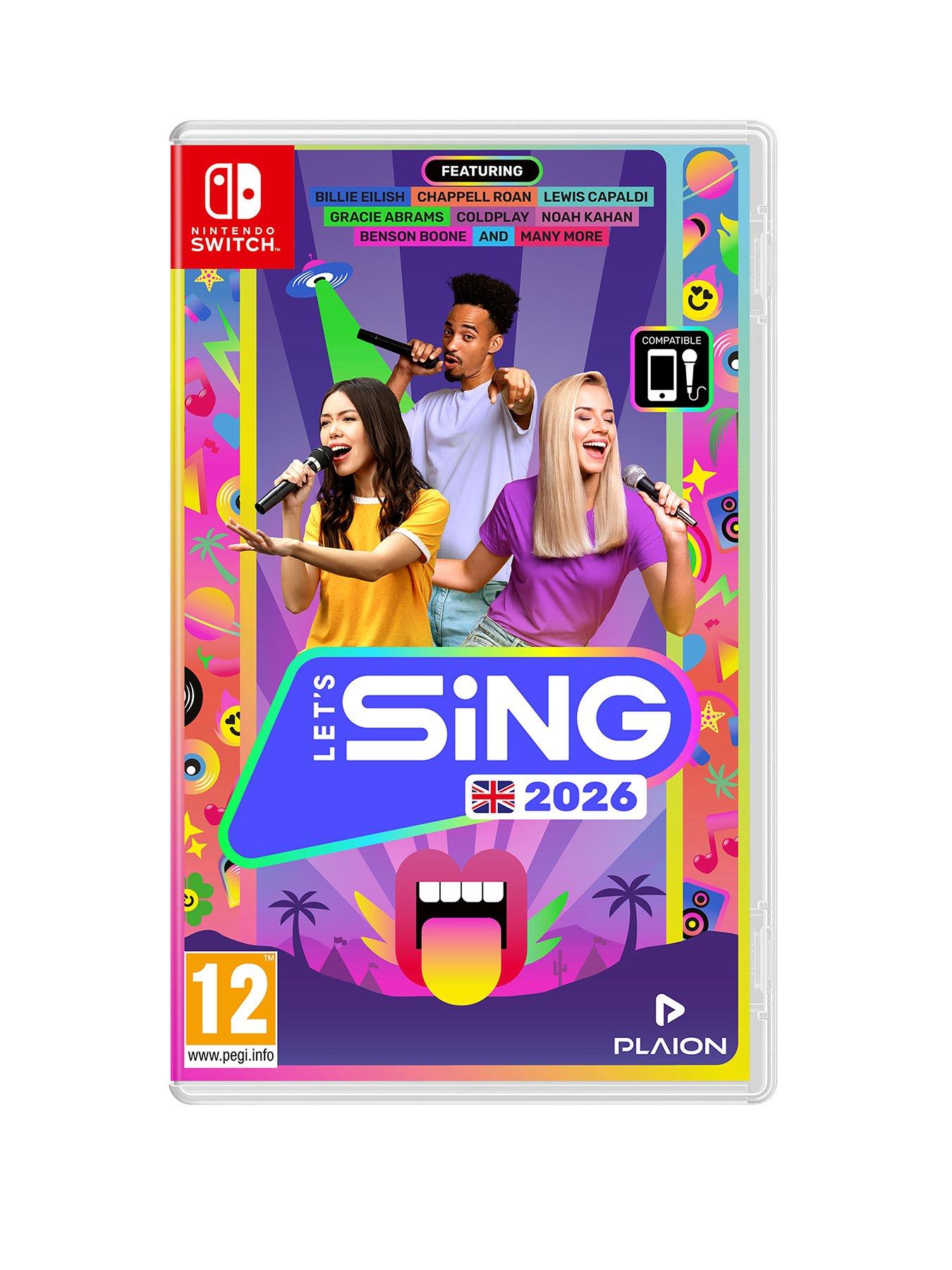 Nintendo Switch Let's Sing 2026 - Standard Editon for Nintendo Switch