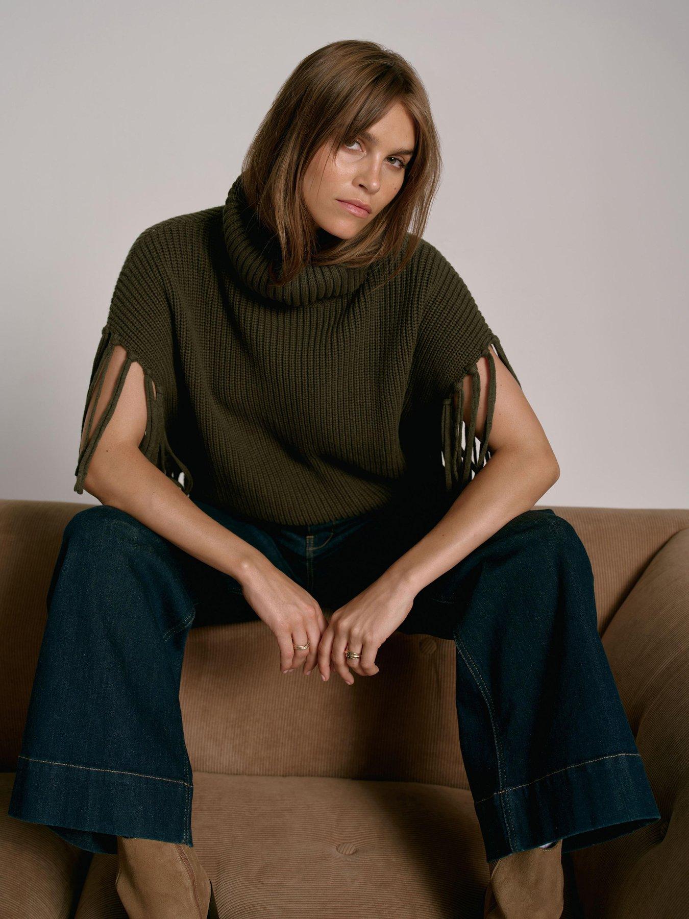 mint-velvet-fringe-rib-poncho-greenback