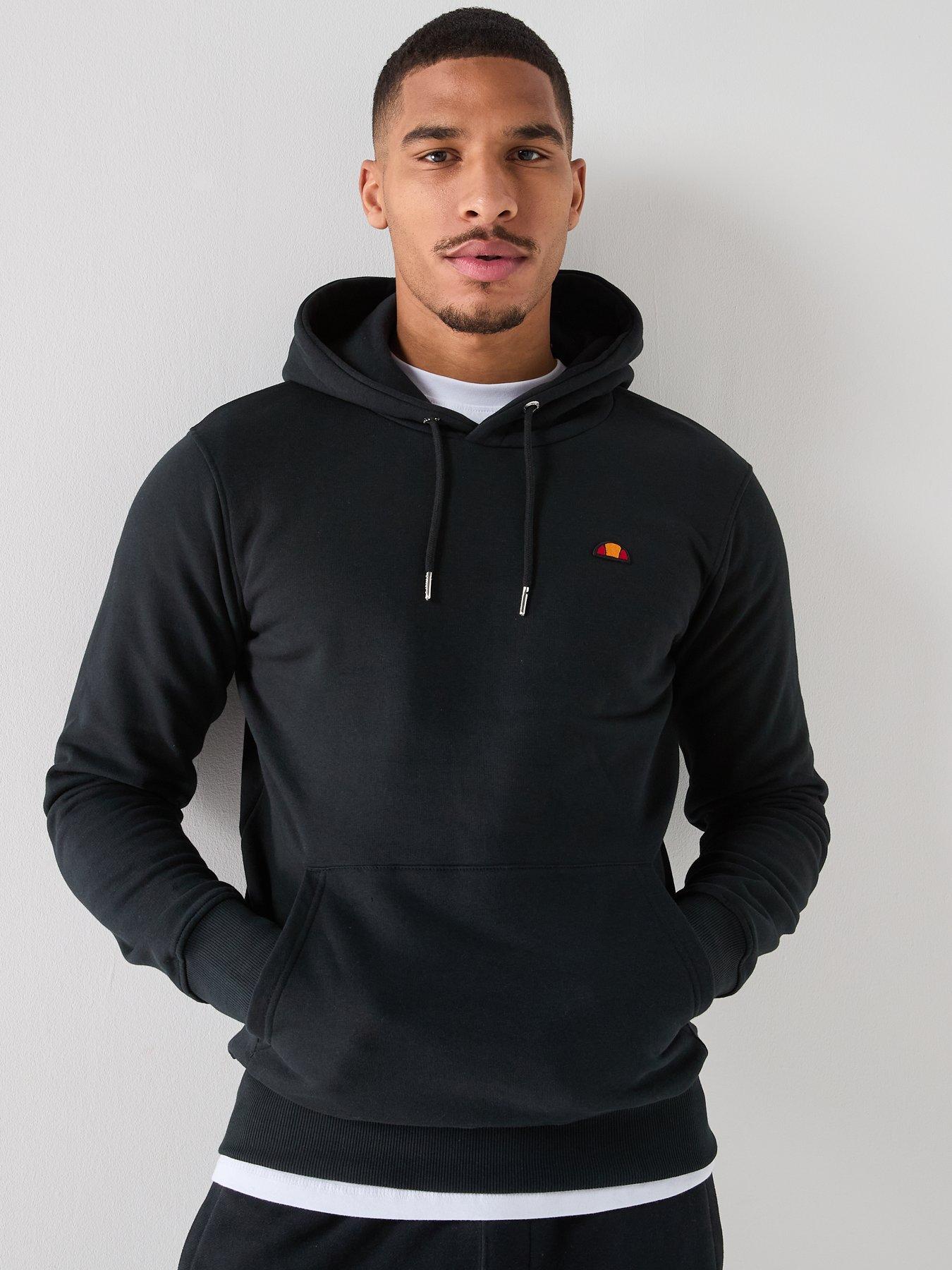 Ellesse Mens Brunate Hoodie - Black