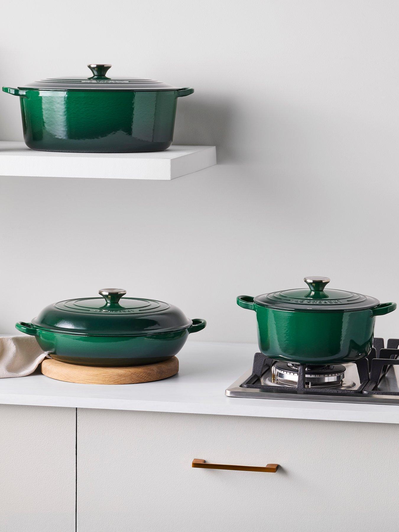 Le Creuset Le Creuset Classic Cast Iron Oval Casserole 31cm Juniper