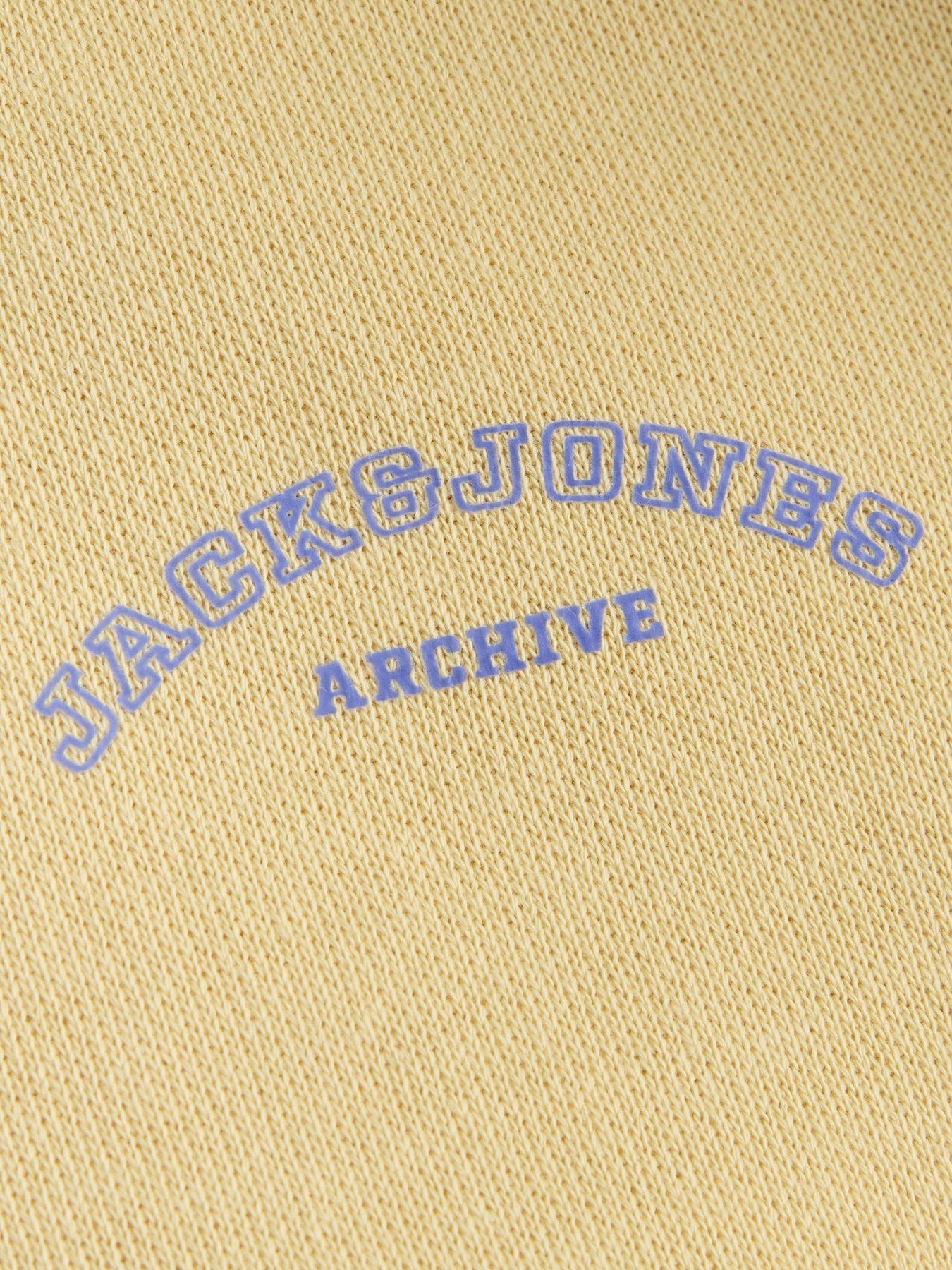 Image 3 of 4 of Jack & Jones Junior Boys College Logo Hoody - Yellow