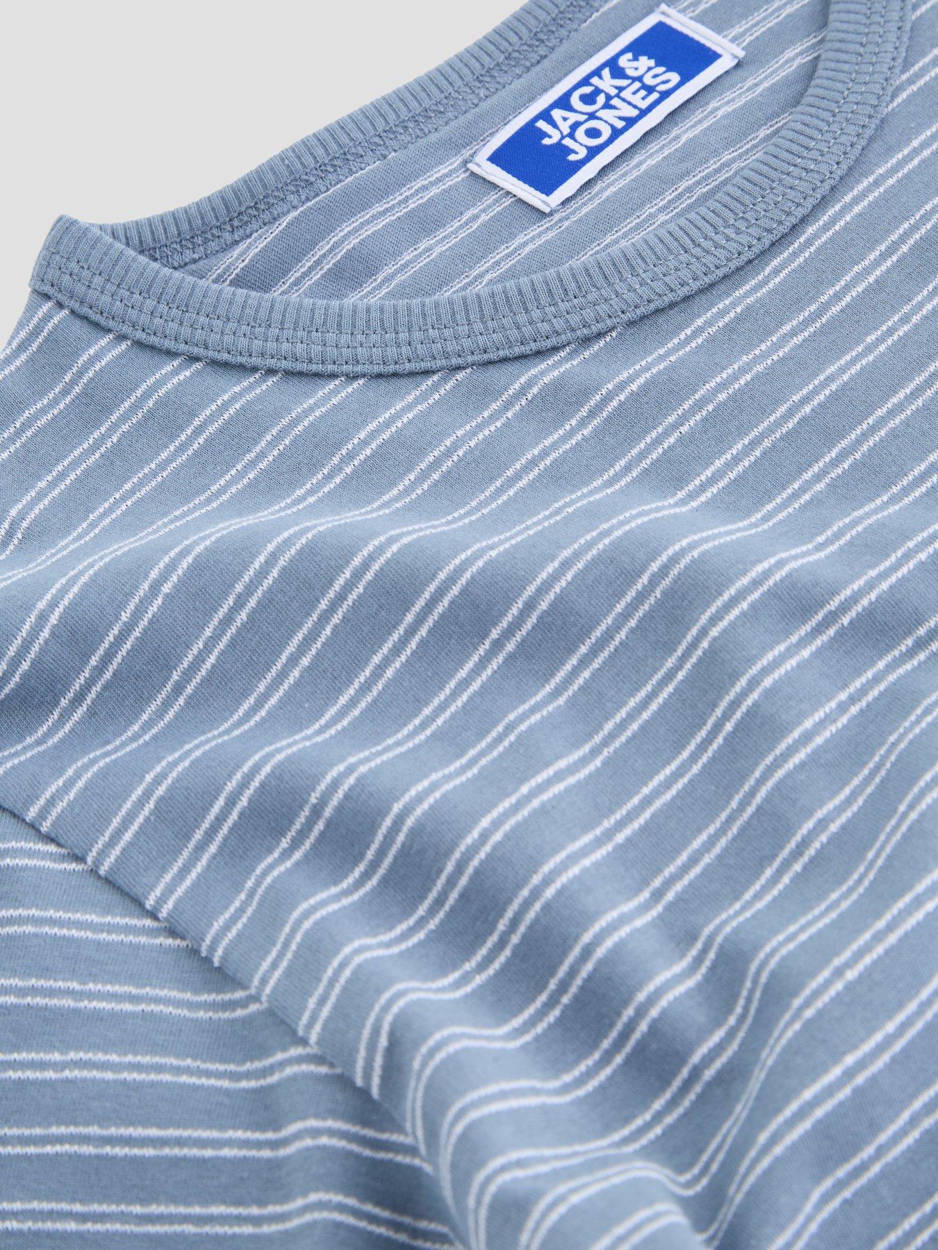 jack-jones-junior-boys-devin-daytona-striped-short-sleeve-t-shirt-bluedetail