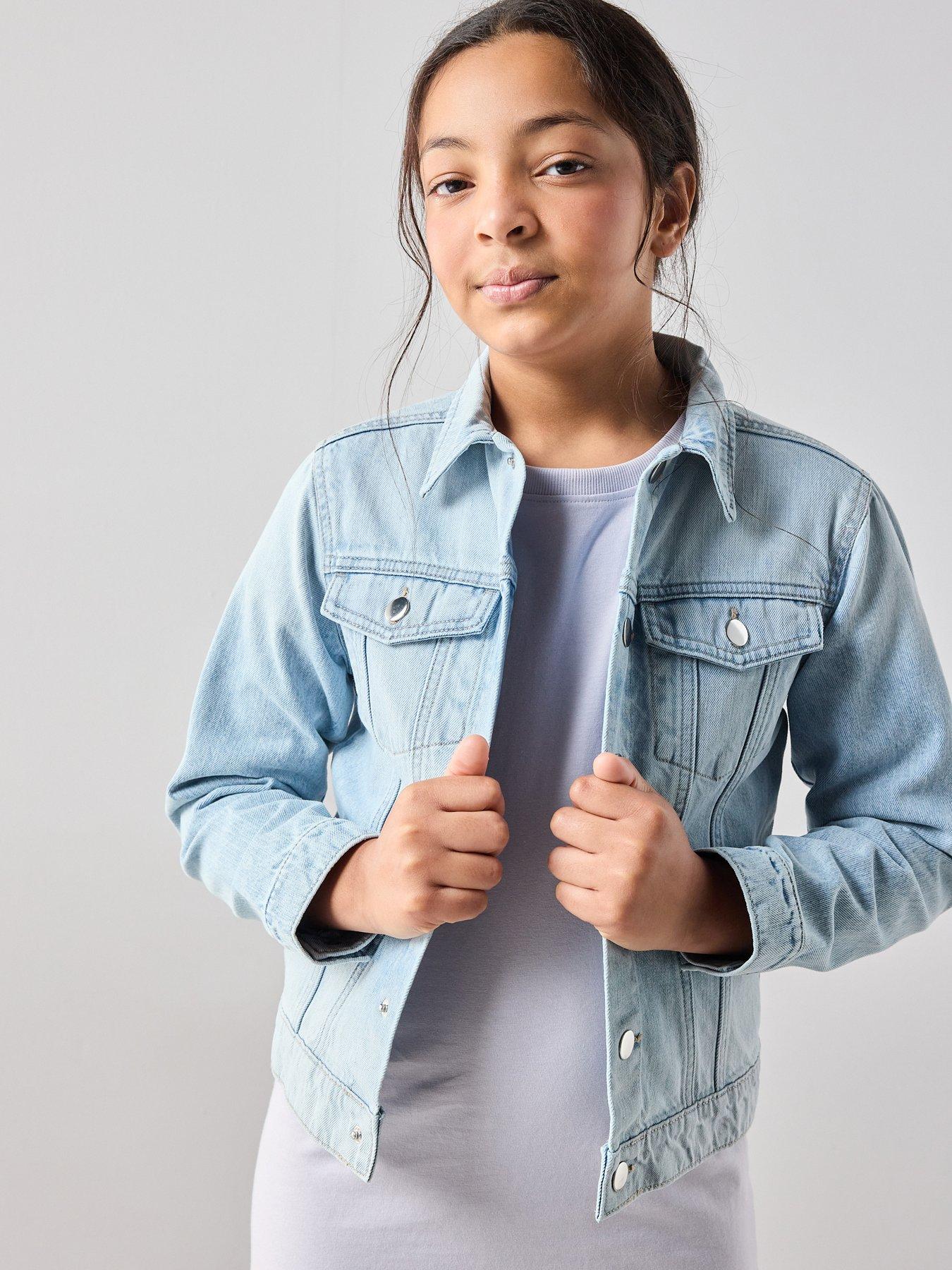 the-very-collection-girls-denim-jacket-ombre-blue